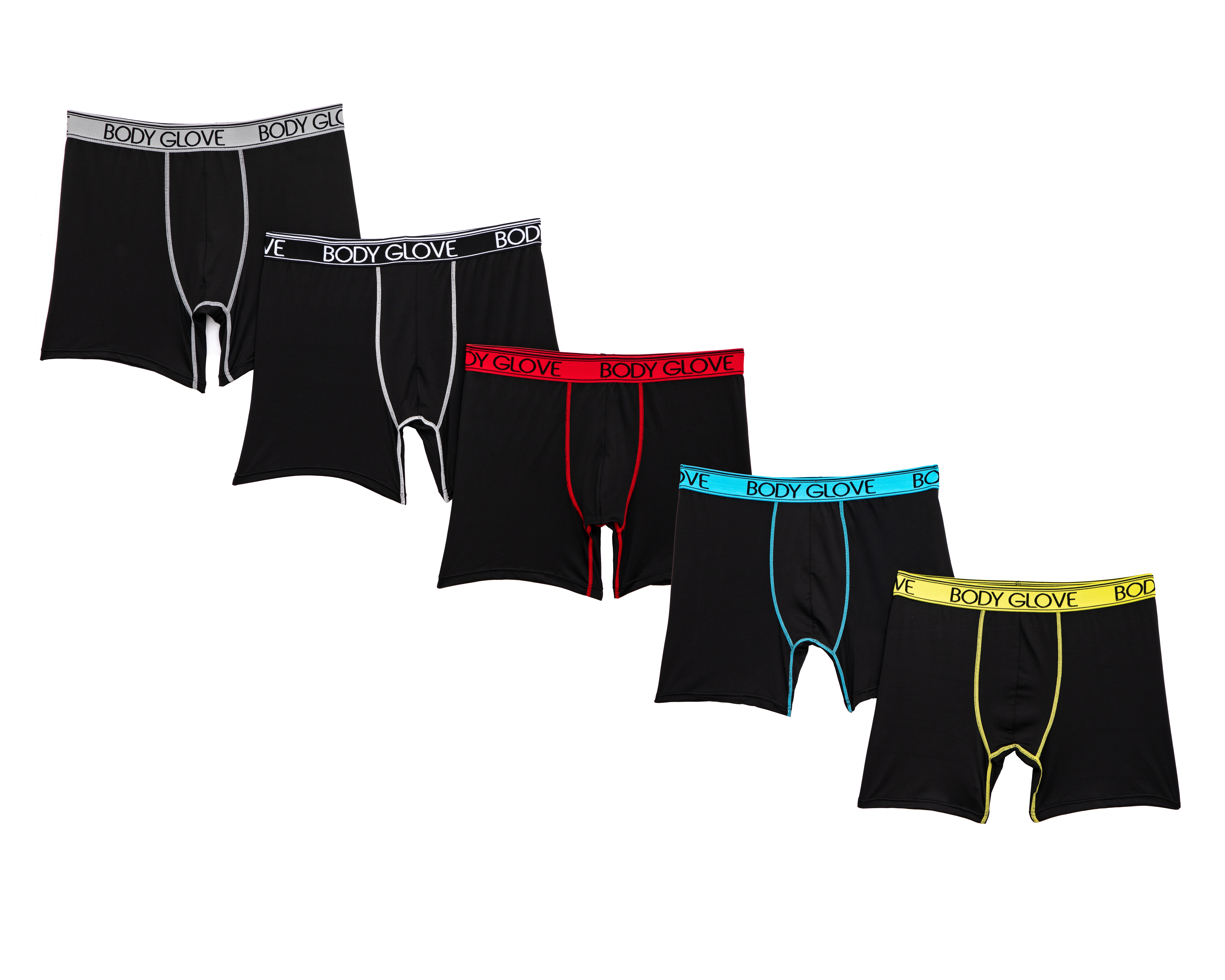 Foto 2 pulgar | Foto 1 | Bóxer Largo Body Glove para Hombre 5 Piezas