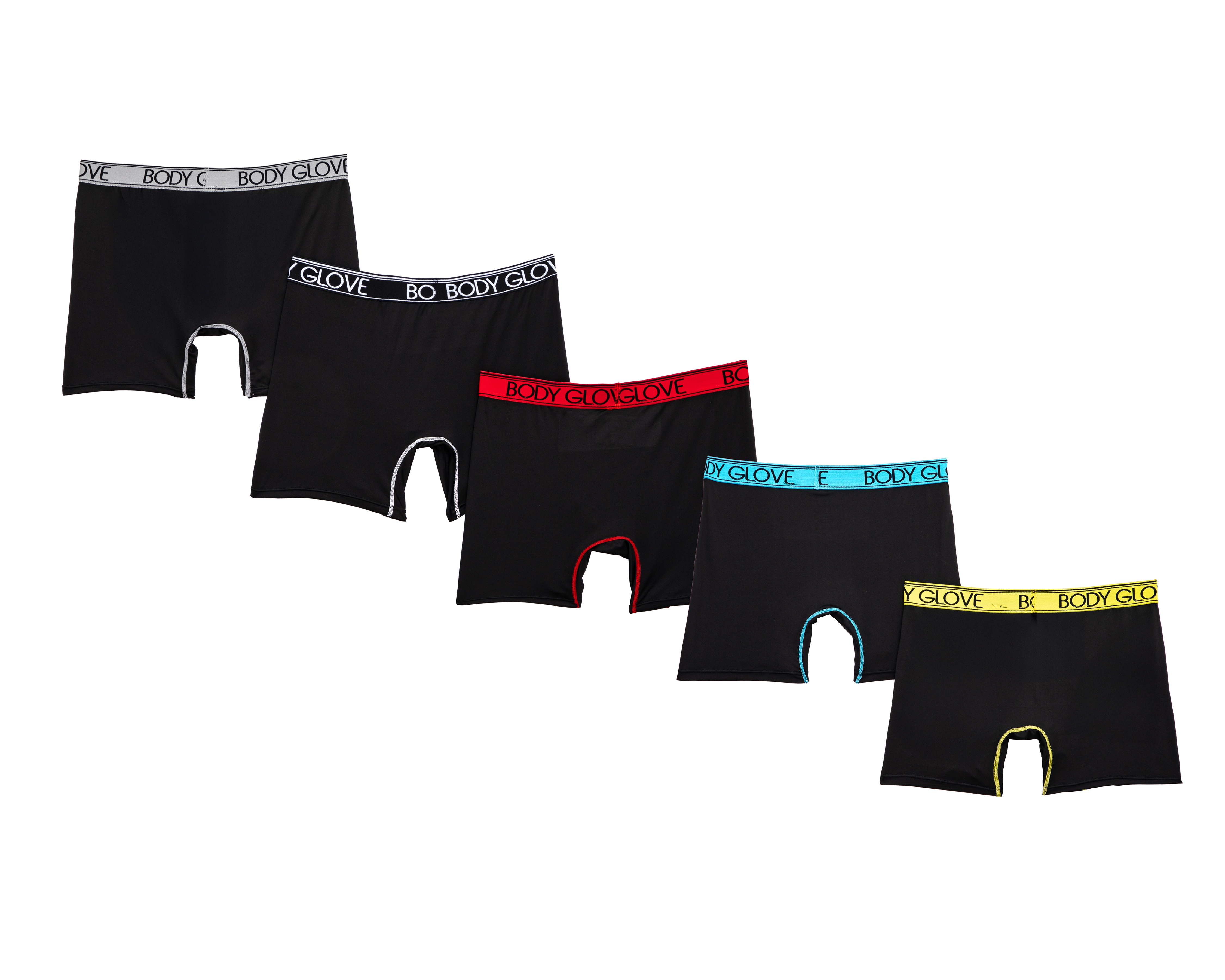 Foto 2 | Foto 2 | Bóxer Largo Body Glove para Hombre 5 Piezas