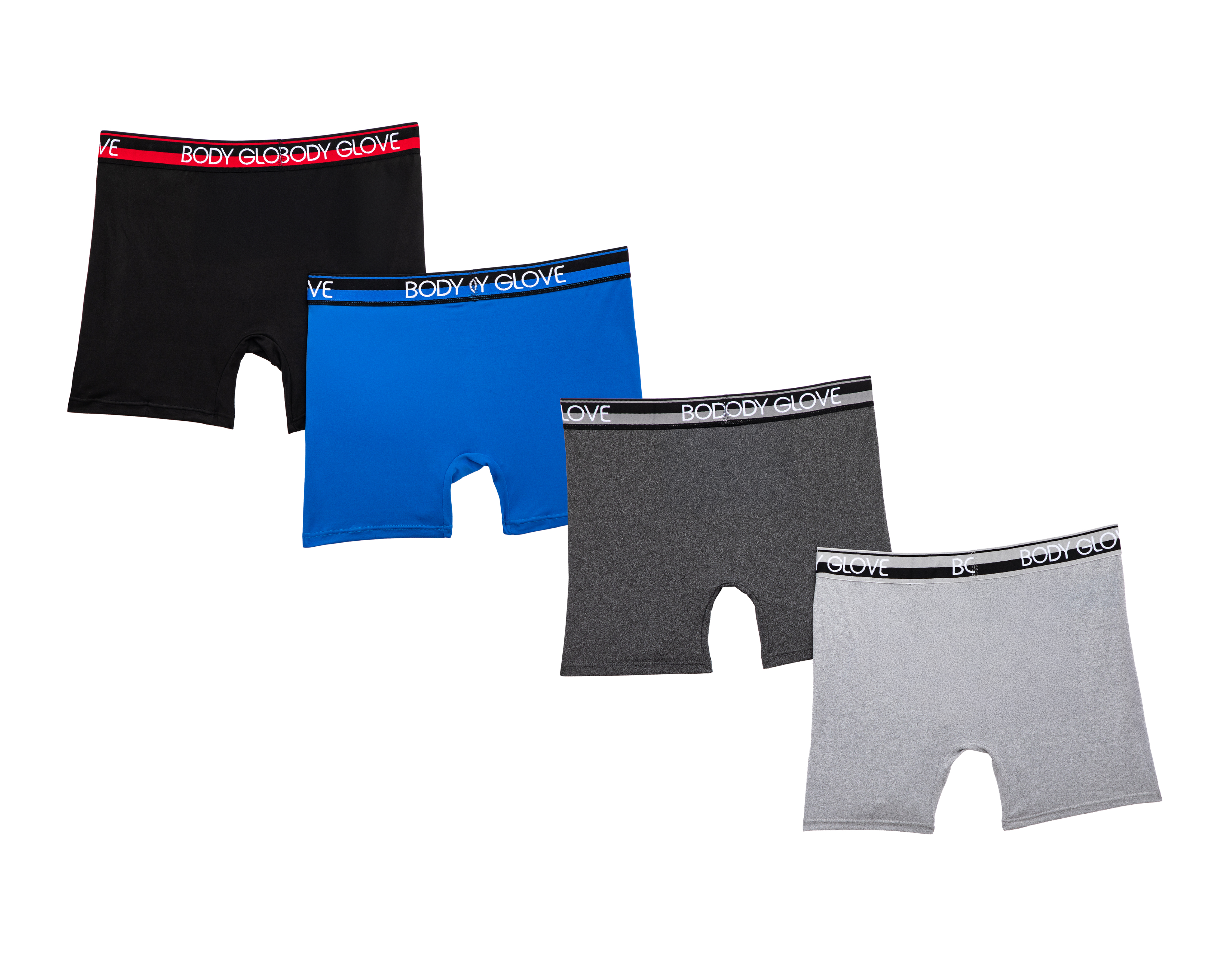 Foto 2 | Foto 2 | Bóxer Largo Body Glove para Hombre 4 Piezas