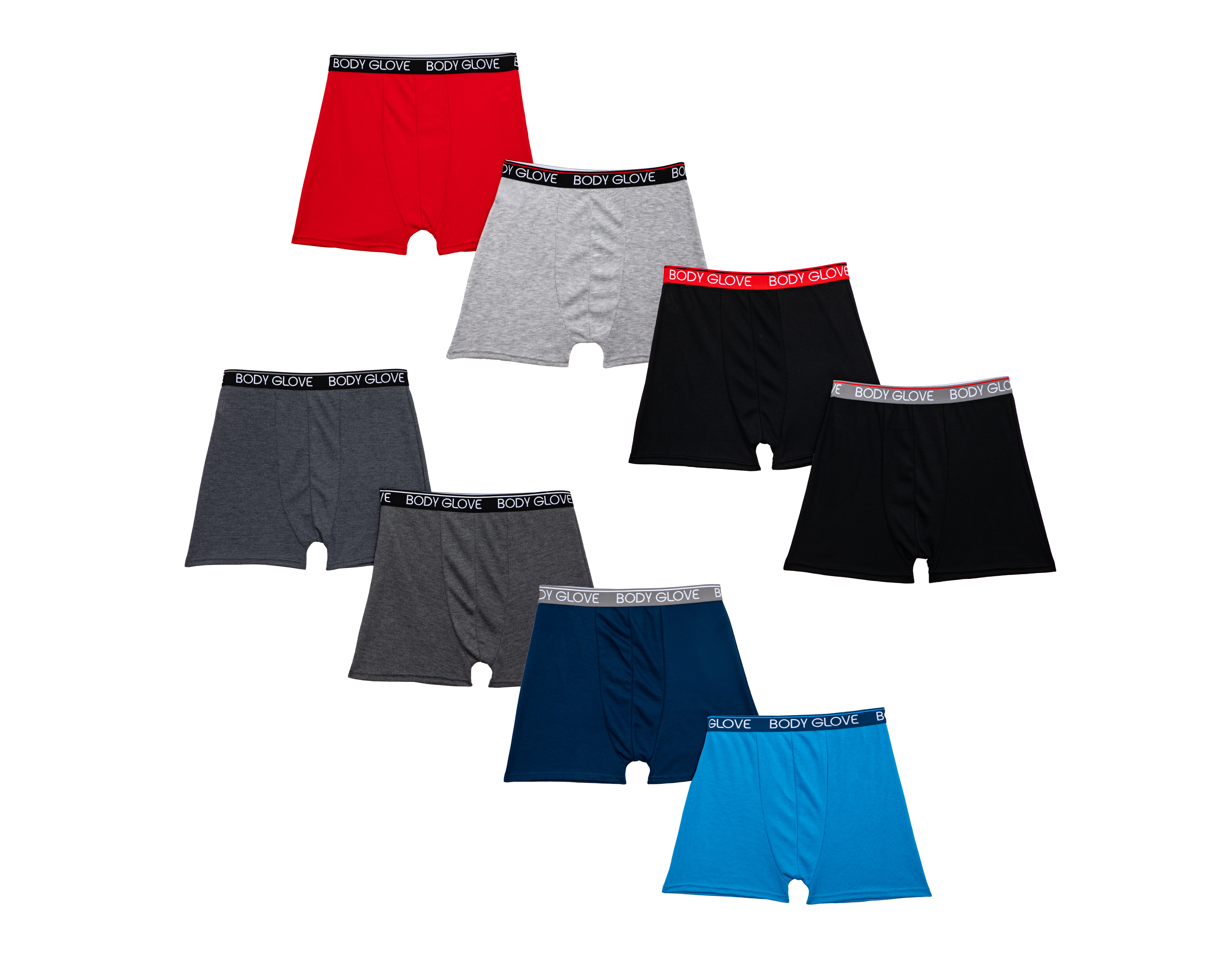 Foto 3 pulgar | Foto 1 | Bóxer Largo Body Glove para Hombre 8 Piezas