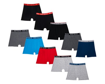 Foto 2 | Foto 2 | Bóxer Largo Body Glove para Hombre 10 Piezas