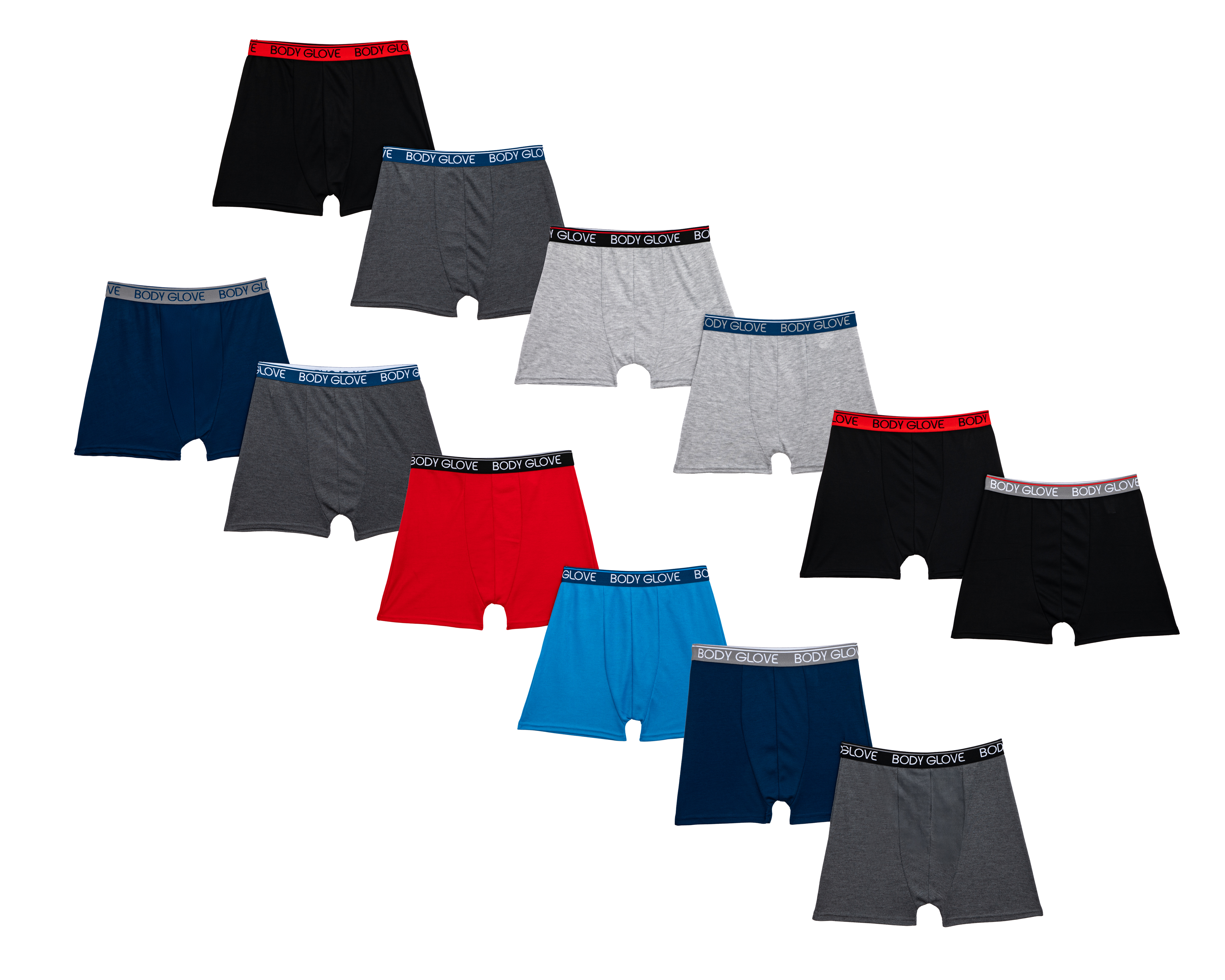 Bóxer Largo Body Glove para Hombre 12 Piezas