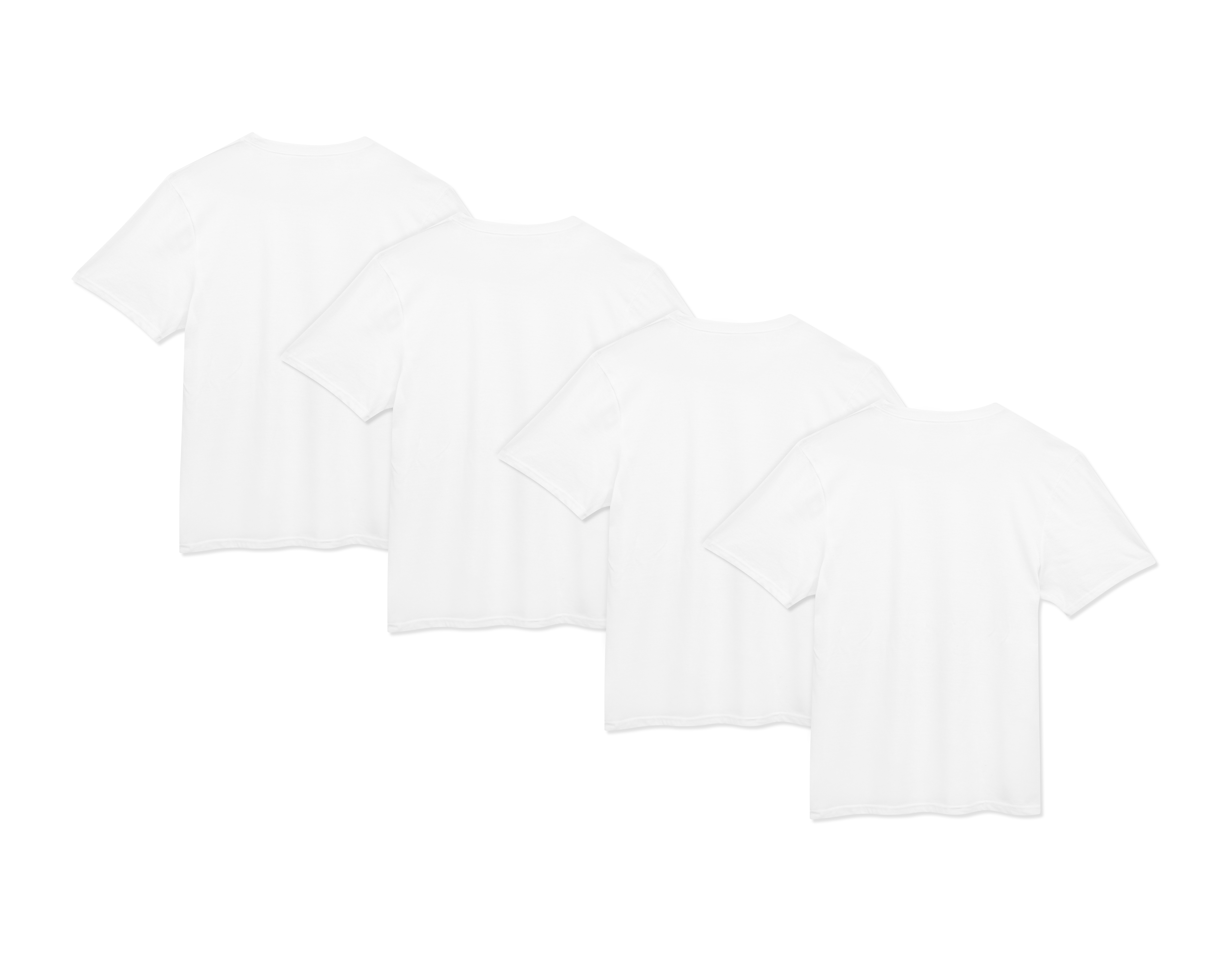 Foto 3 pulgar | Foto 2 | Camiseta Interior Cuello Redondo Body Glove para Hombre 4 Piezas