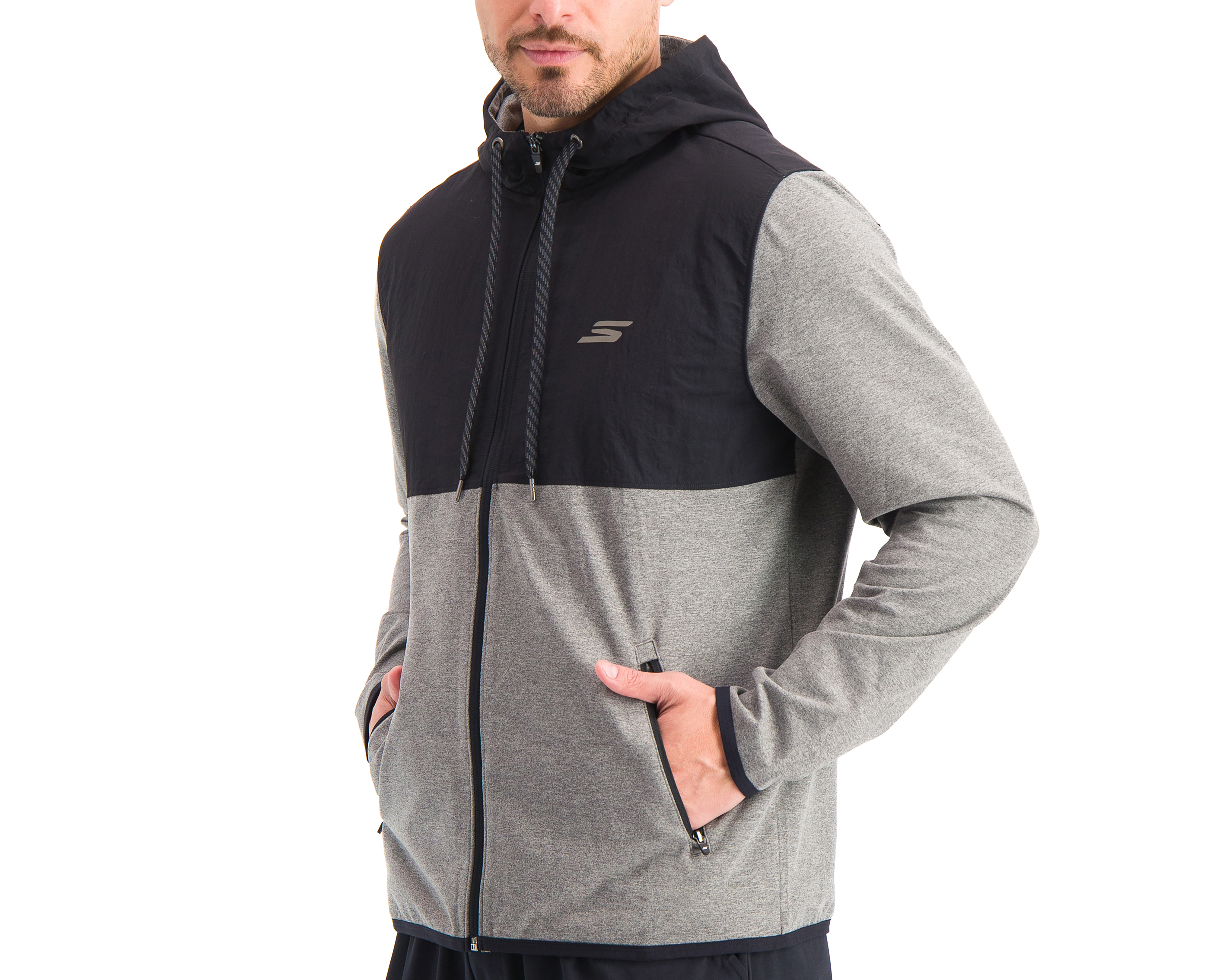 Foto 6 pulgar | Foto 5 | Chamarra Deportiva Skechers para Hombre