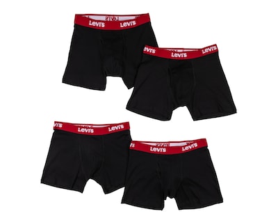 Foto 1 | Foto 1 | Bóxer Largo Levi's para Hombre 4 Piezas