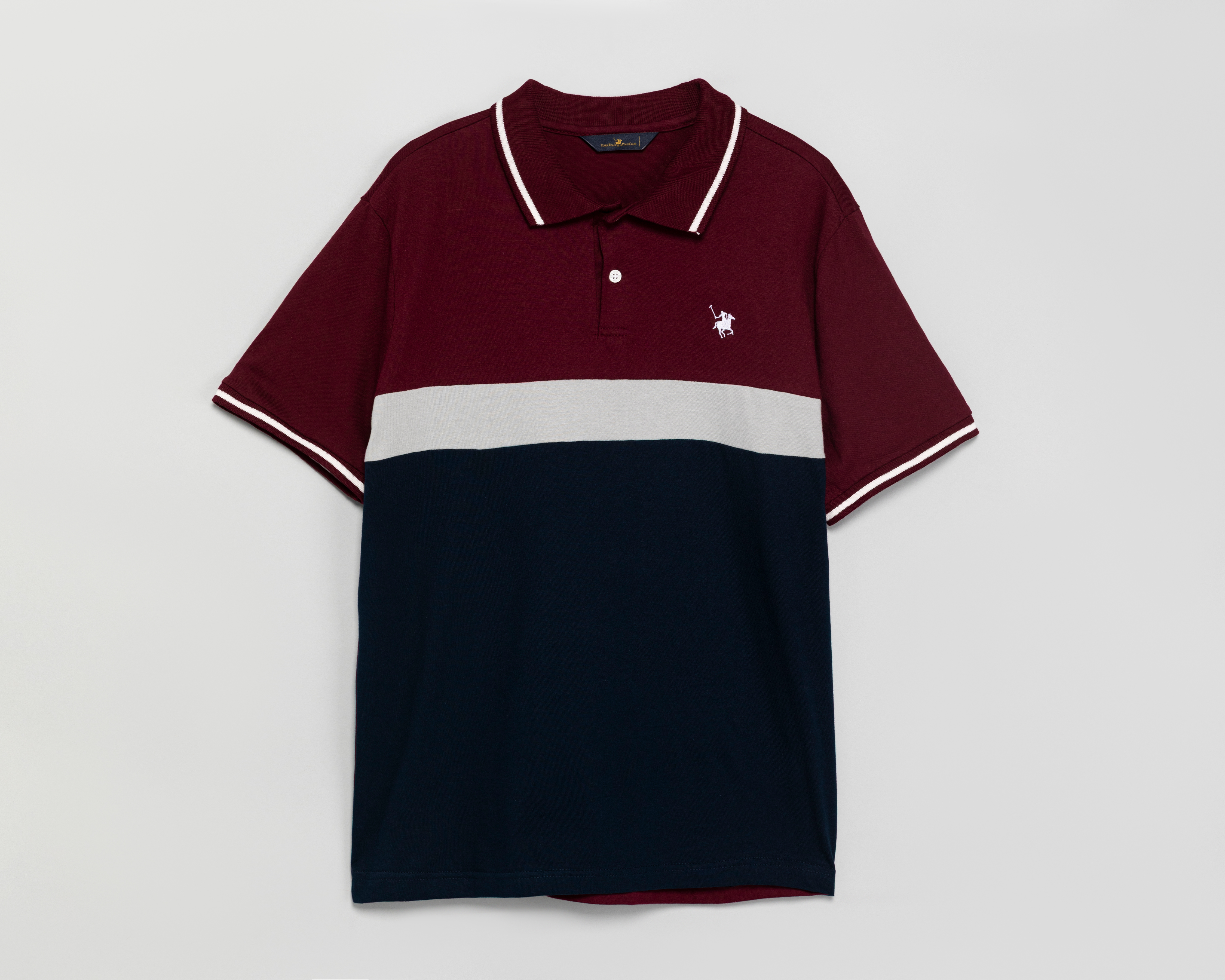 Playera Polo York Team Polo Club Multicolor para Hombre