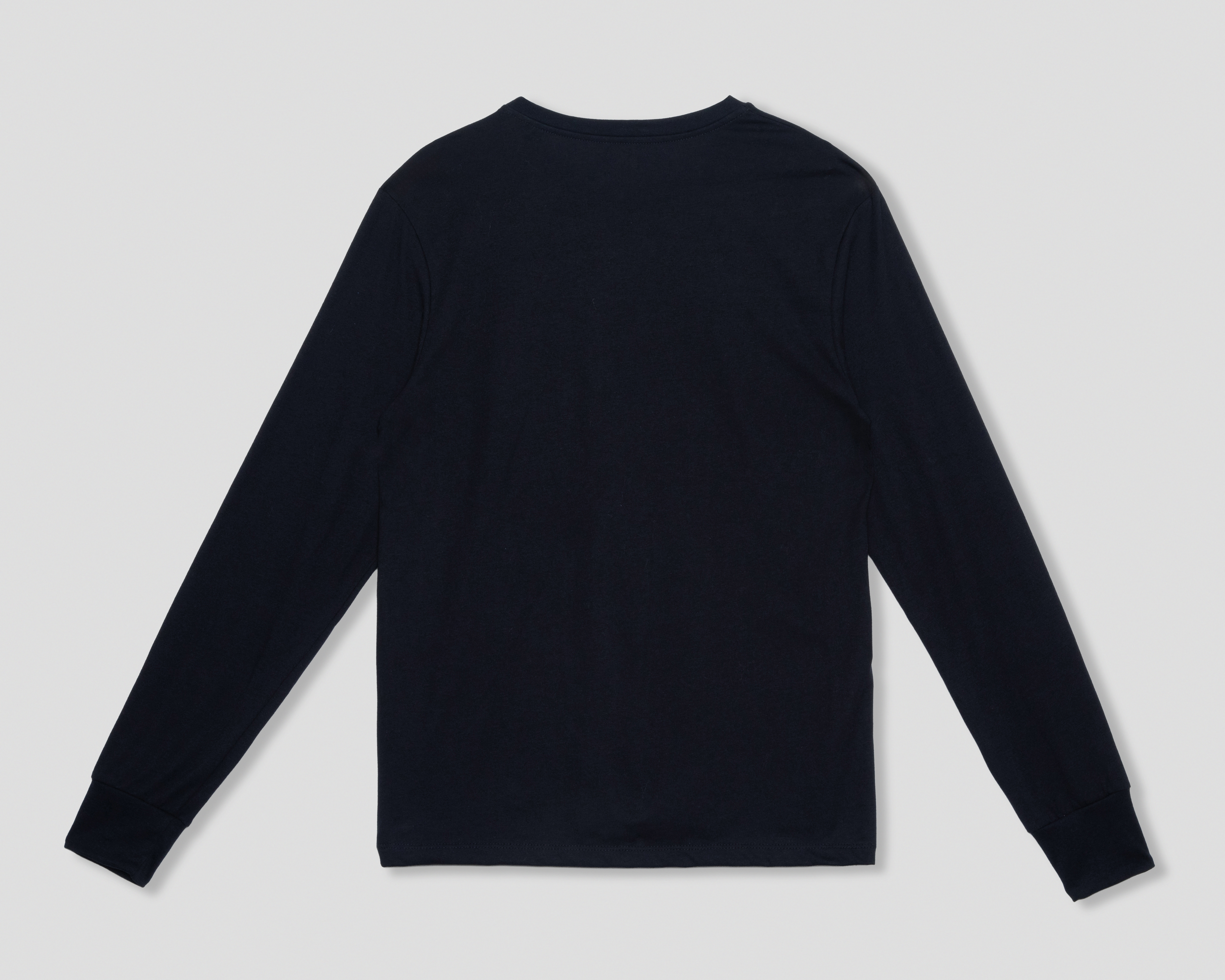 Foto 3 pulgar | Foto 2 | Playera de Cuello Redondo Negra Oggi para Hombre