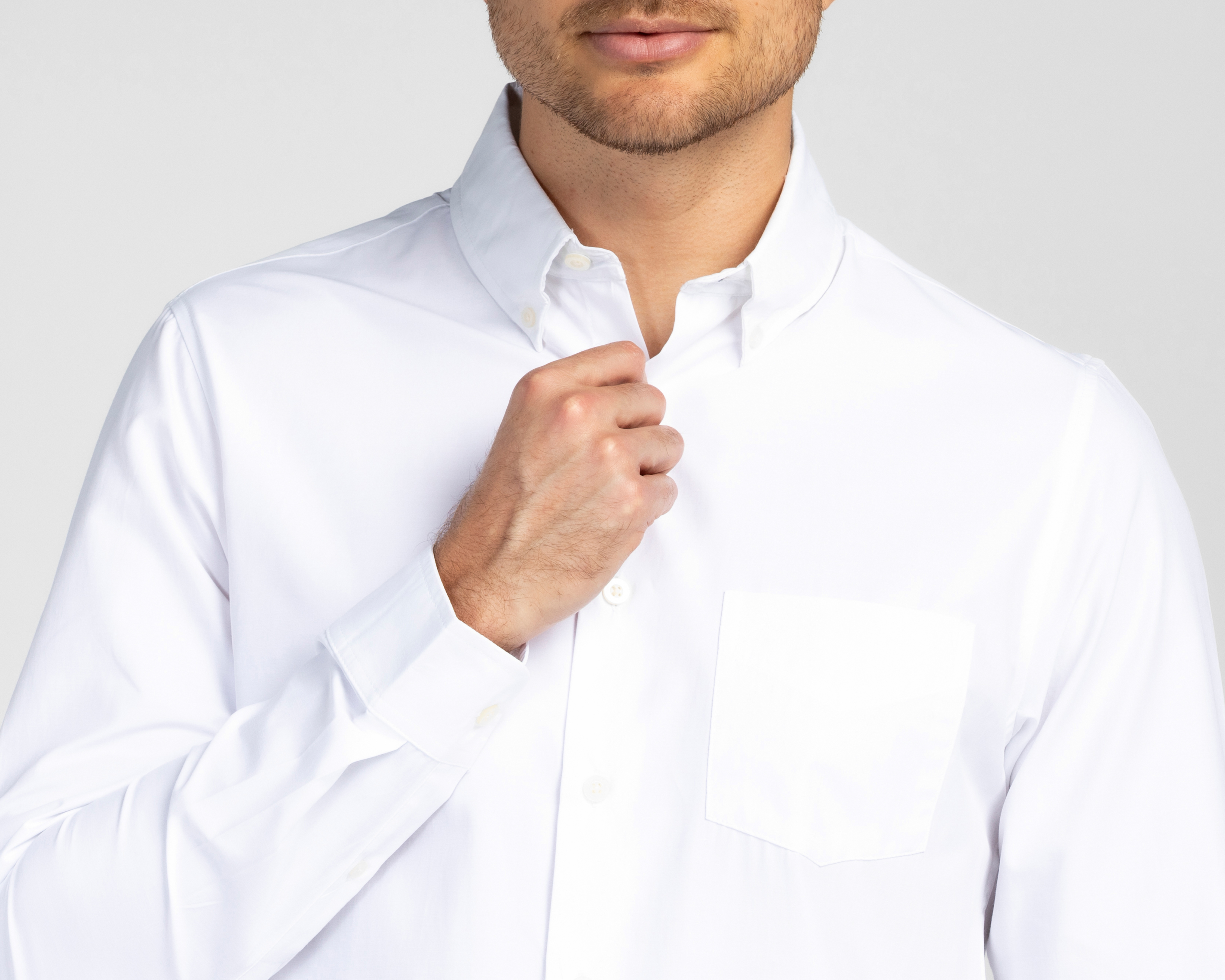 Foto 4 pulgar | Foto 3 | Camisa Porto Sur Regular Lisa para Hombre