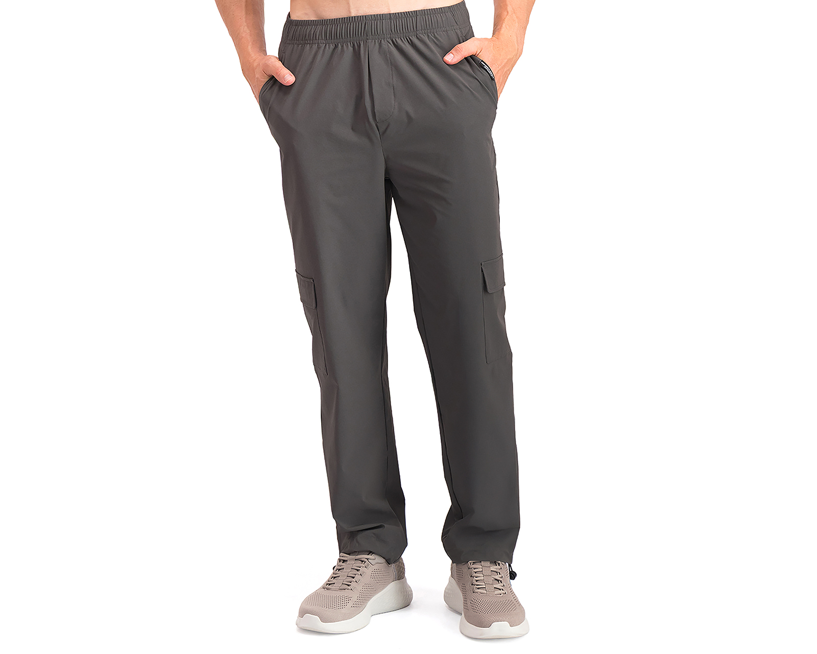 Foto 1 | Foto 1 | Pantalón Cargo Skechers Gris para Hombre