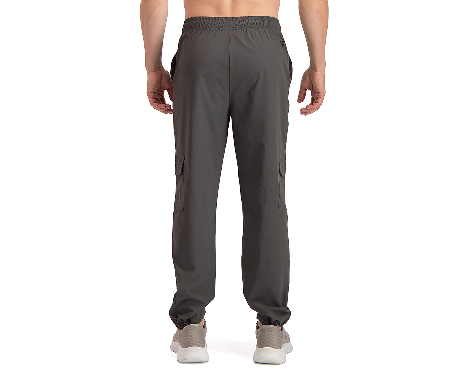 Foto 2 | Foto 2 | Pantalón Cargo Skechers Gris para Hombre