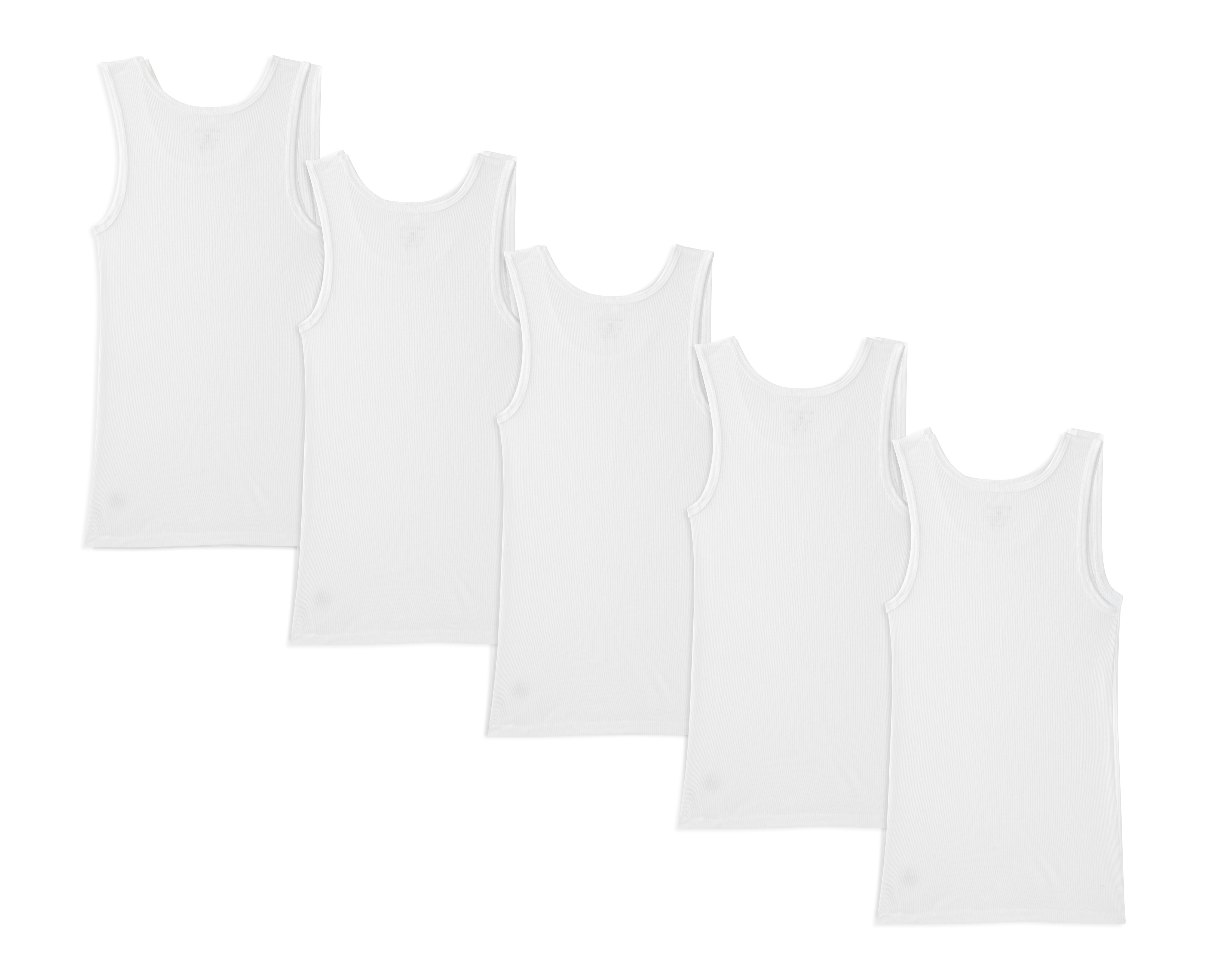 Foto 3 pulgar | Foto 2 | Camiseta Interior Blanca Body Glove para Hombre 5 Piezas