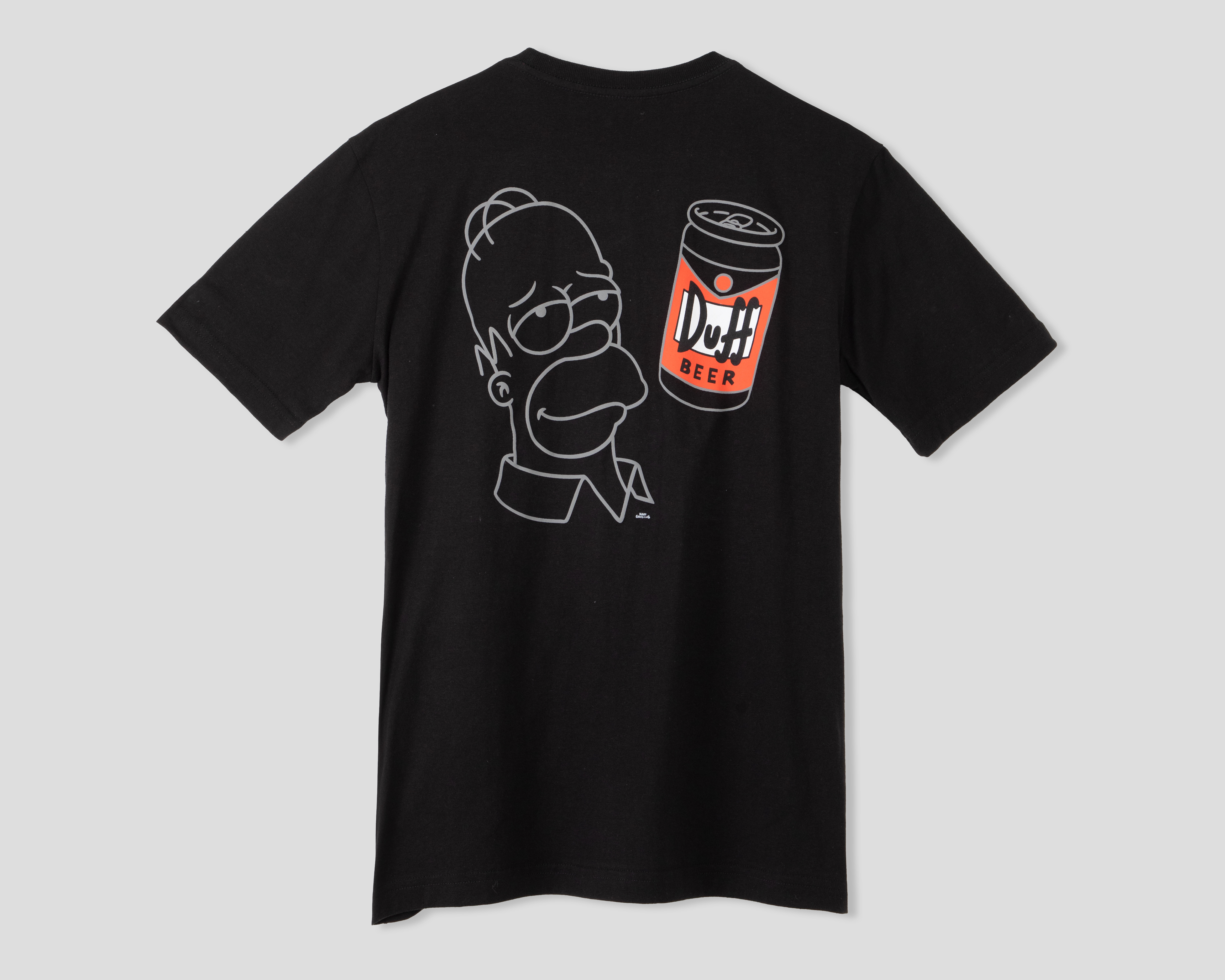 Foto 2 | Foto 2 | Playera de Cuello Redondo Negra The Simpsons para Hombre