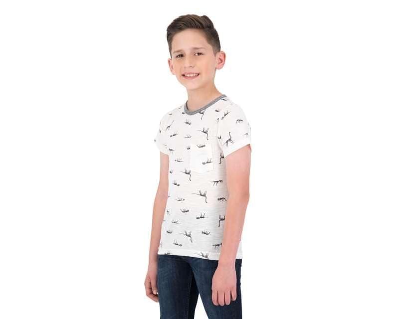 Playera Refill con Print de Dinosaurio para Niño