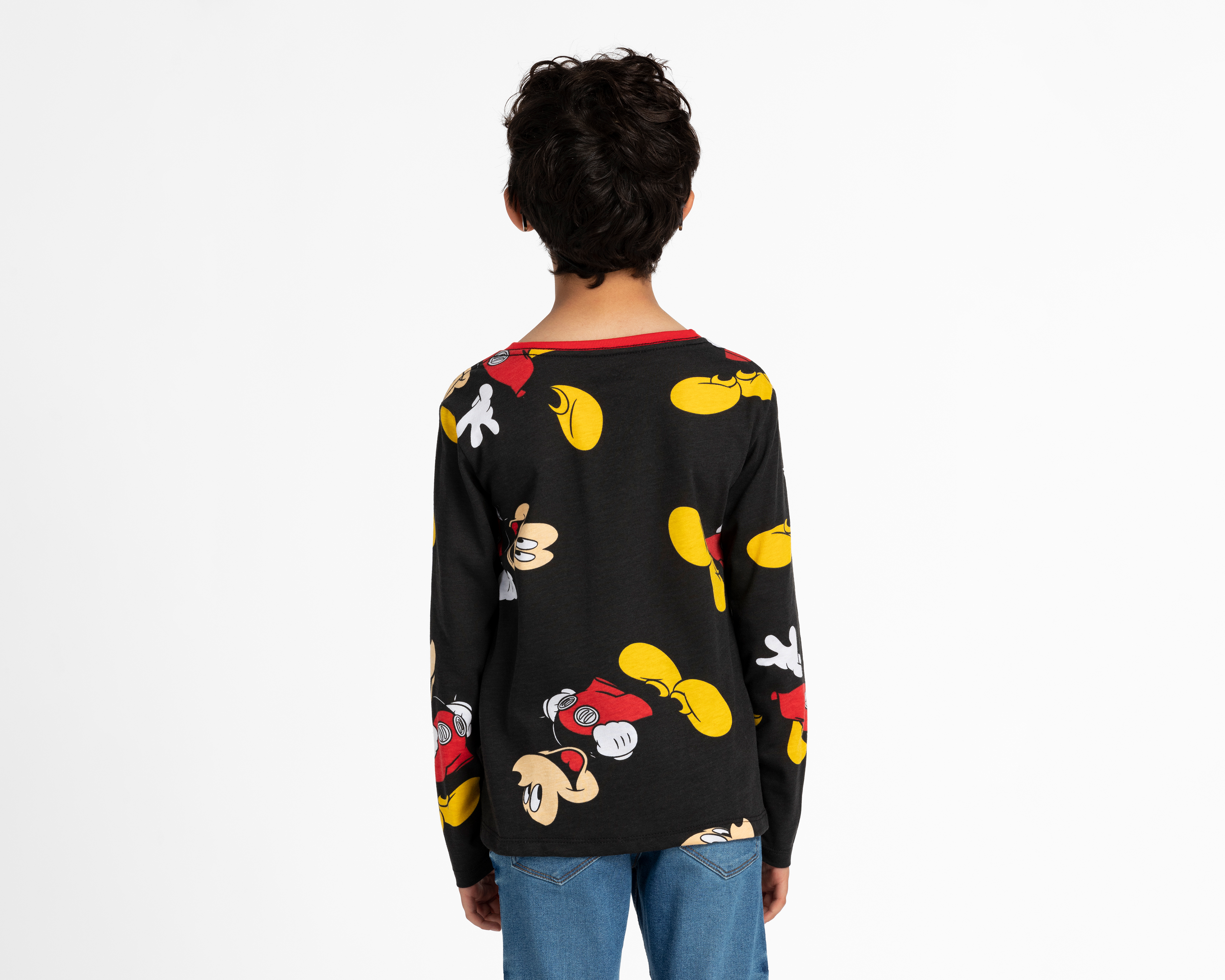 Foto 3 pulgar | Foto 2 | Playera Disney Mickey Mouse Estampada para Niño