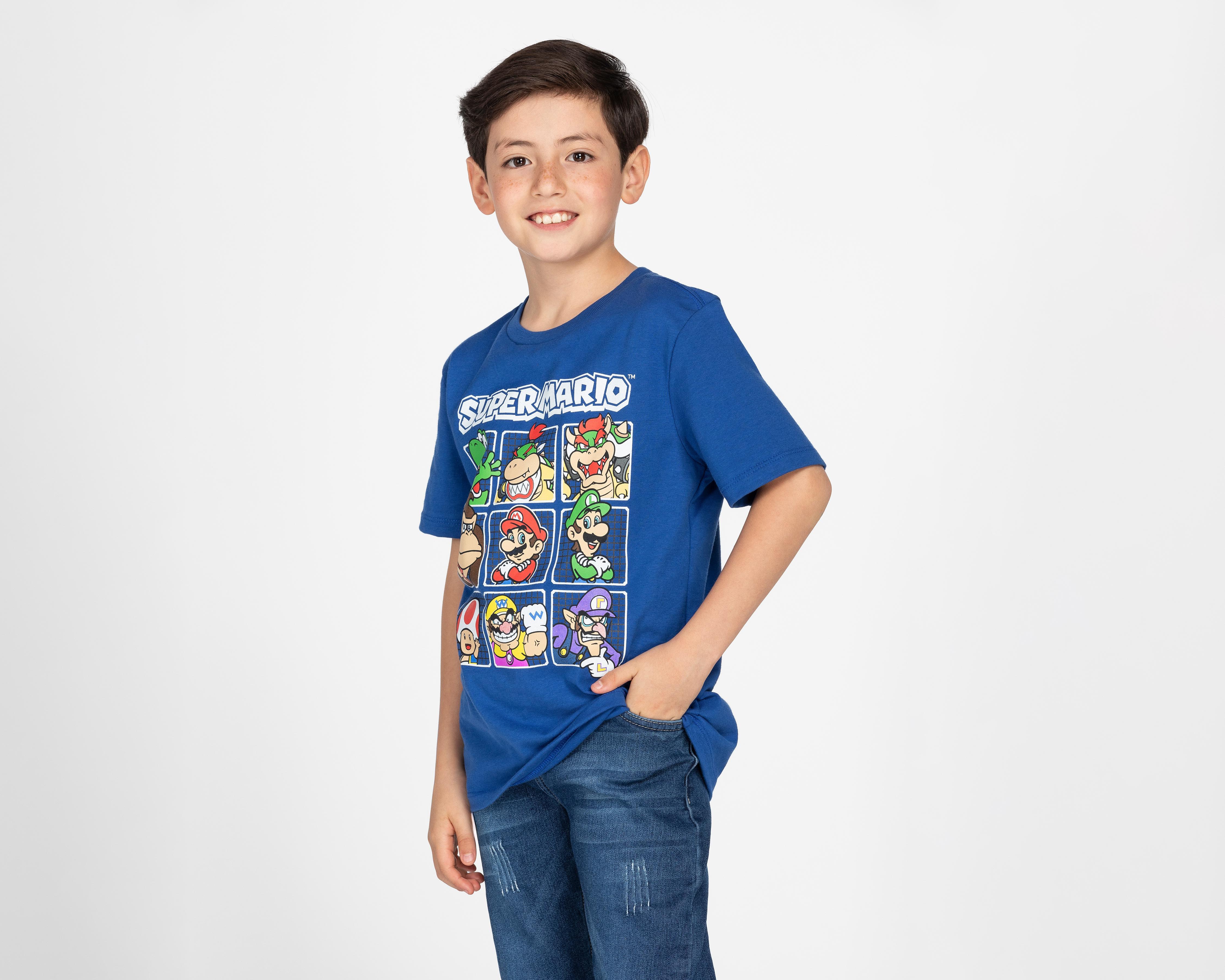 Foto 2 pulgar | Foto 1 | Playera Mario Bros para Niño