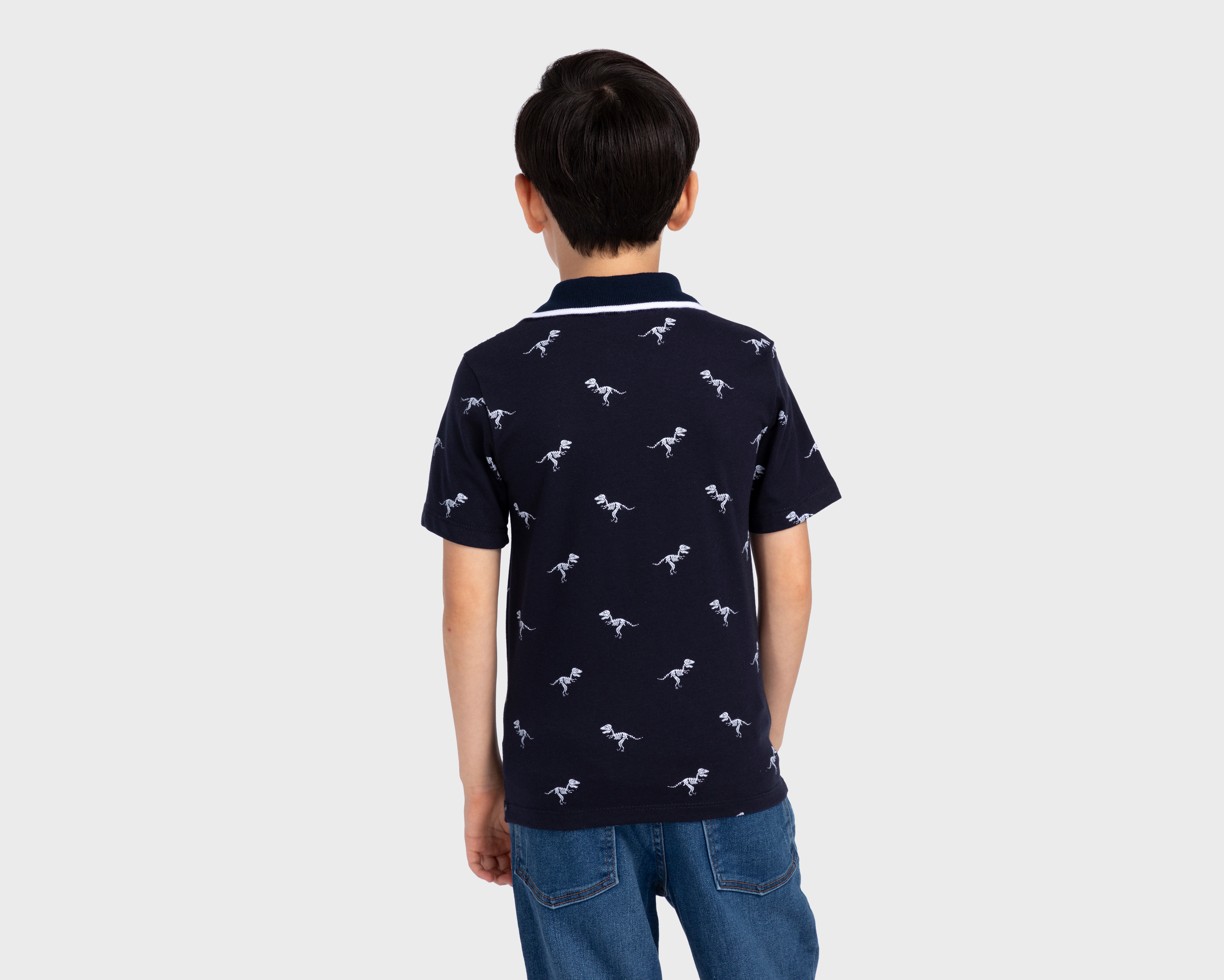 Foto 4 pulgar | Foto 3 | Playera Refill Print de Dinosaurios para Niño