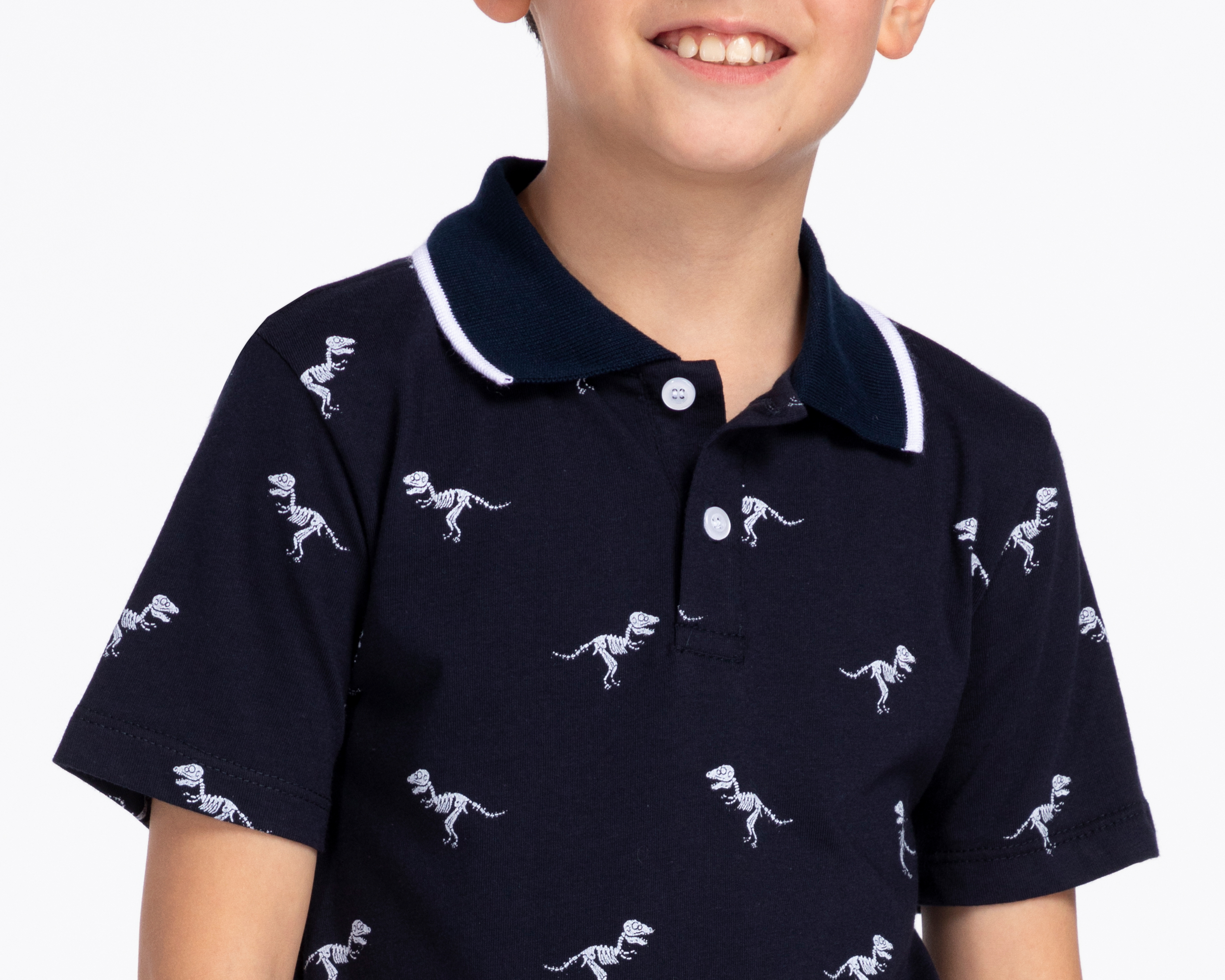 Foto 5 pulgar | Foto 4 | Playera Refill Print de Dinosaurios para Niño