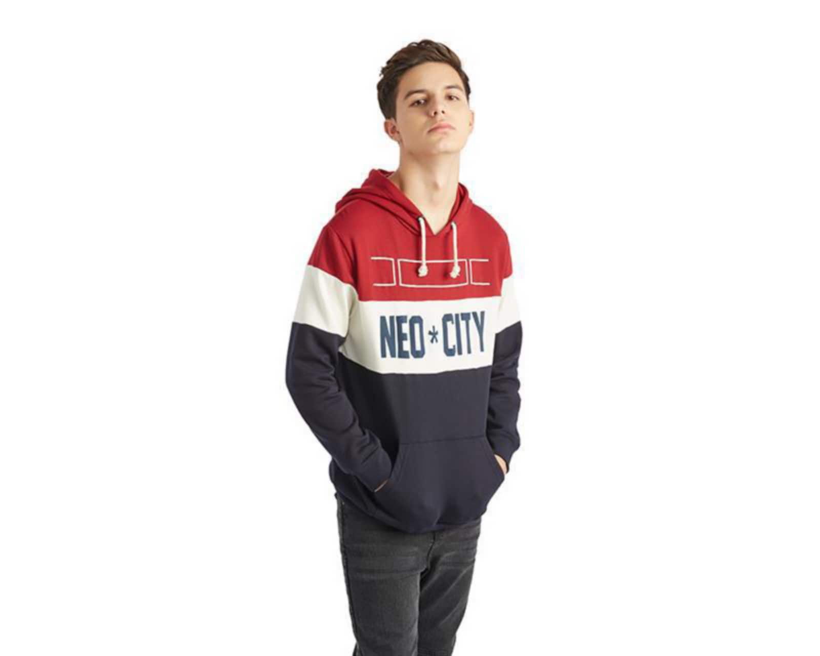 Sudadera Neo*City con Gorro Juvenil