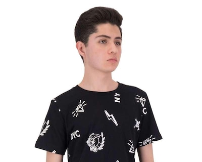 Foto 4 | Foto 4 | Playera Neo*City Estampada Juvenil