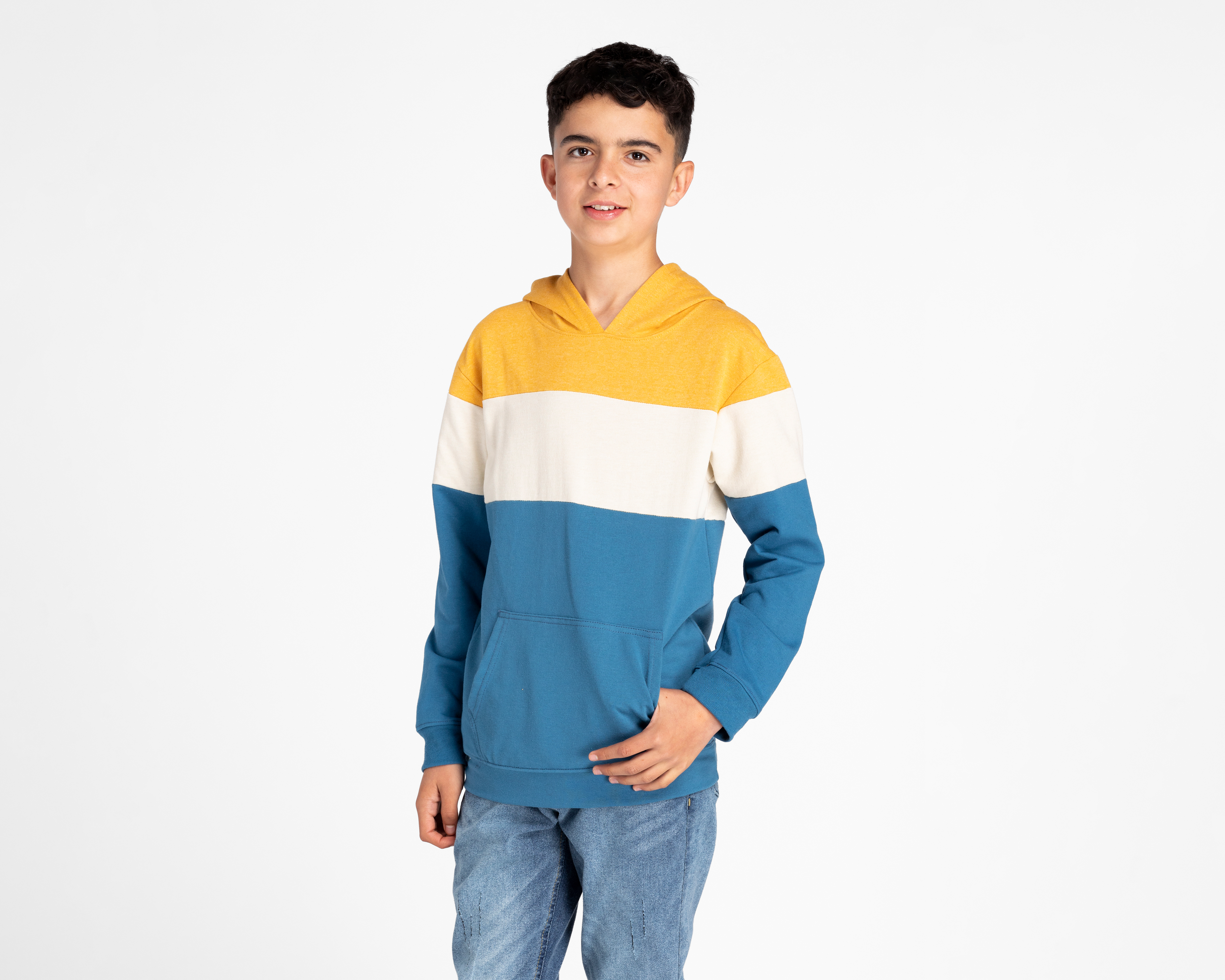 Foto 1 | Foto 1 | Sudadera Refill con Gorro Juvenil