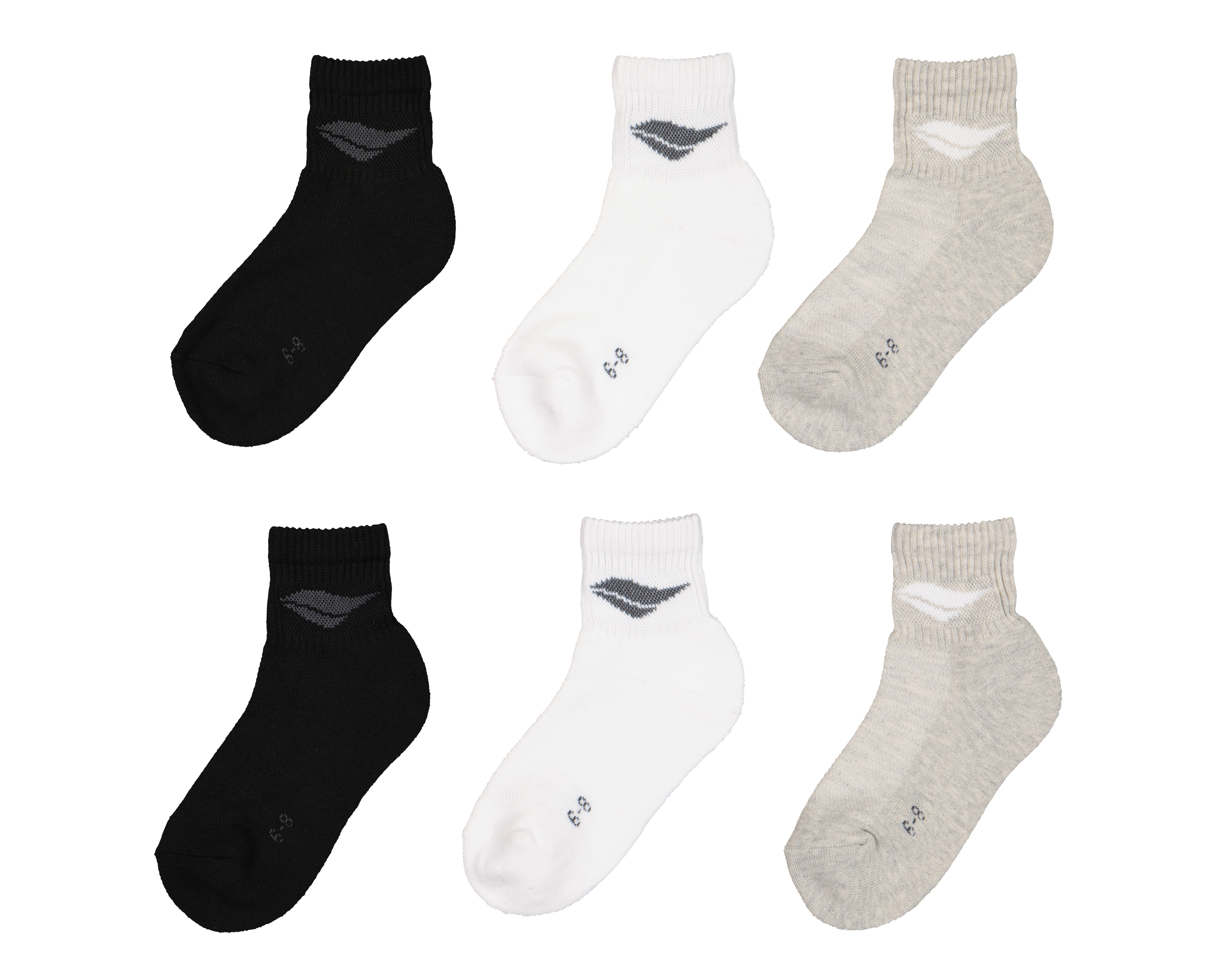 Calcetas Deportivas Sportline para Niño 6 Pares