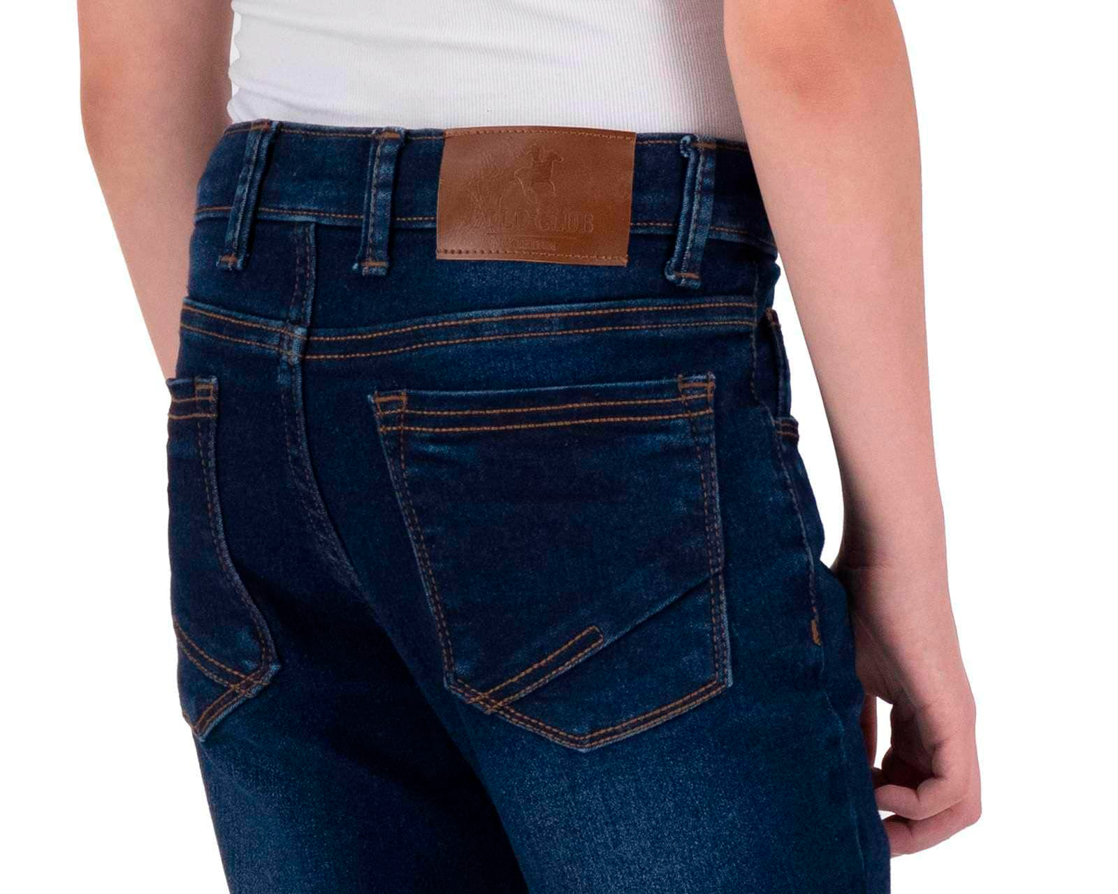 Foto 5 pulgar | Foto 4 | Pantalón York Team Polo Club Slim para Niño