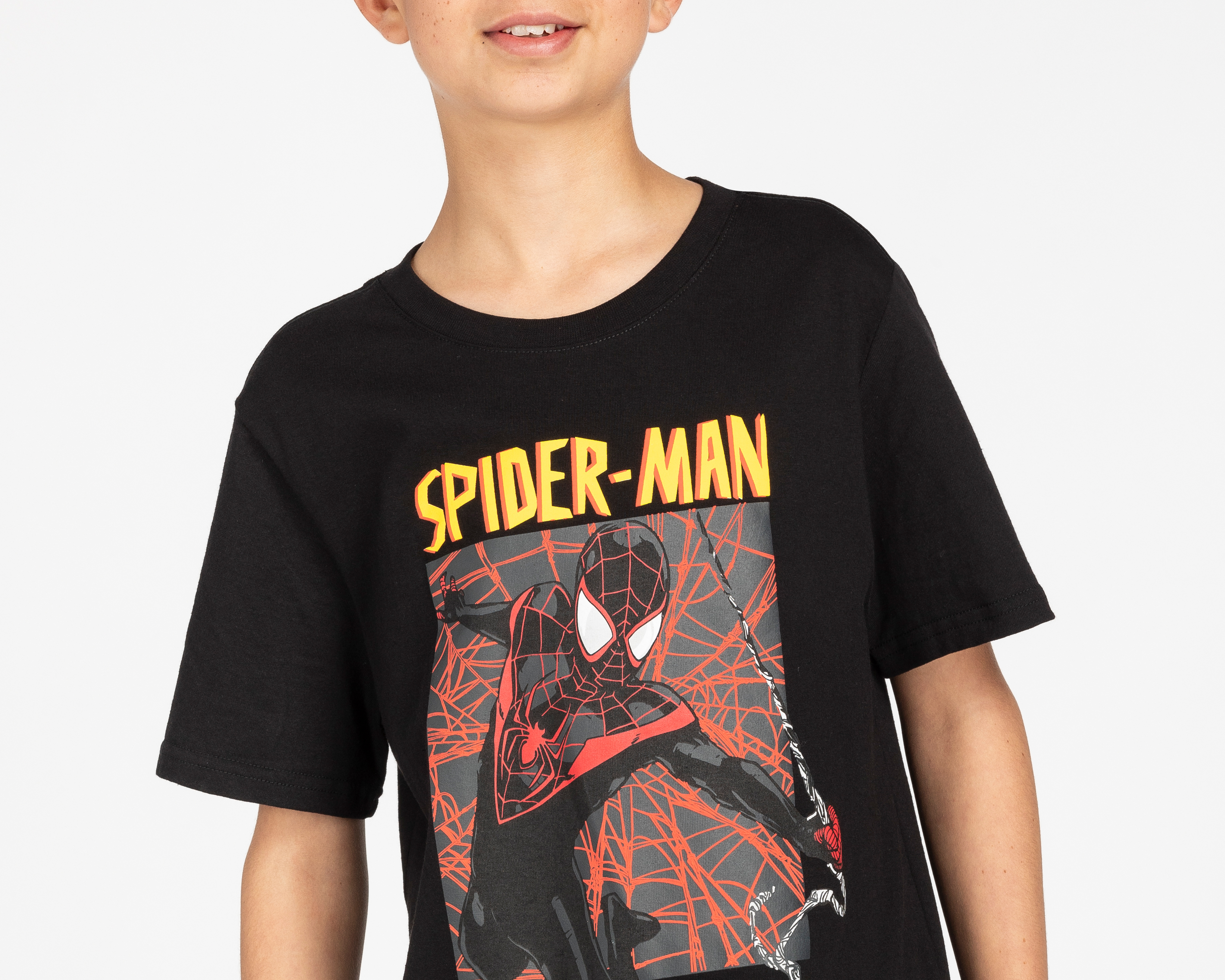 Foto 4 pulgar | Foto 3 | Playera Spider-Man Estampada Juvenil