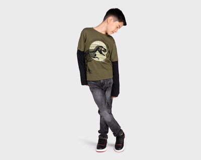 Foto 3 | Foto 3 | Playera Neo*City Estampada para Niño
