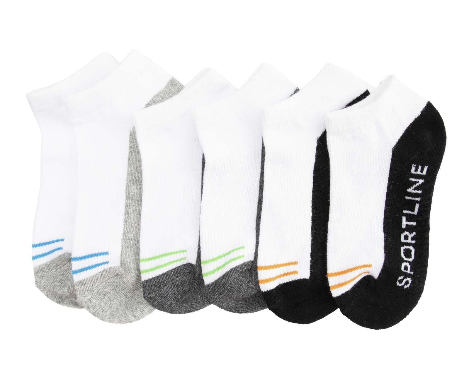 Calcetas Deportivas Sportline para Niño 6 Pares