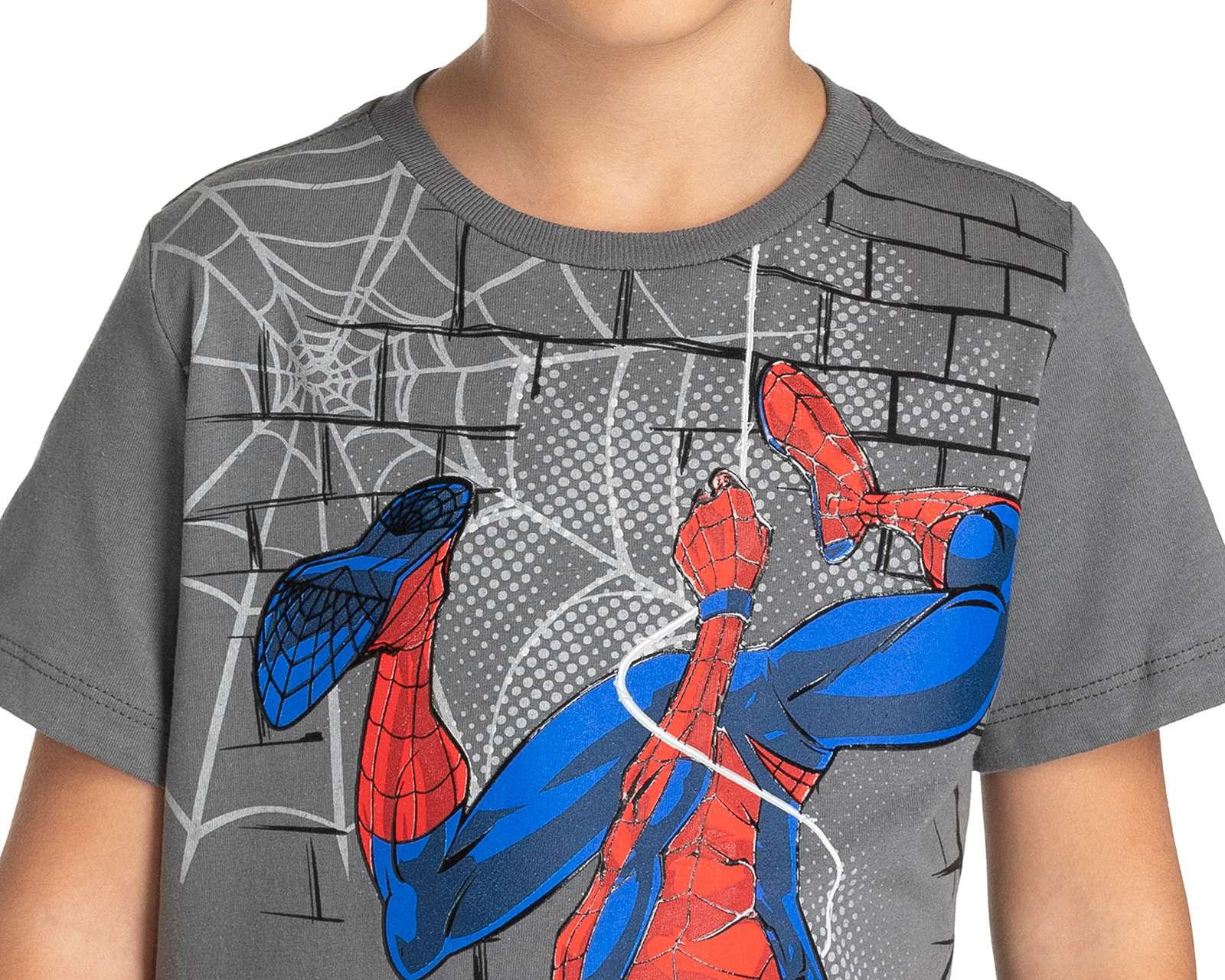 Foto 4 pulgar | Foto 3 | Playera Spiderman para Niño