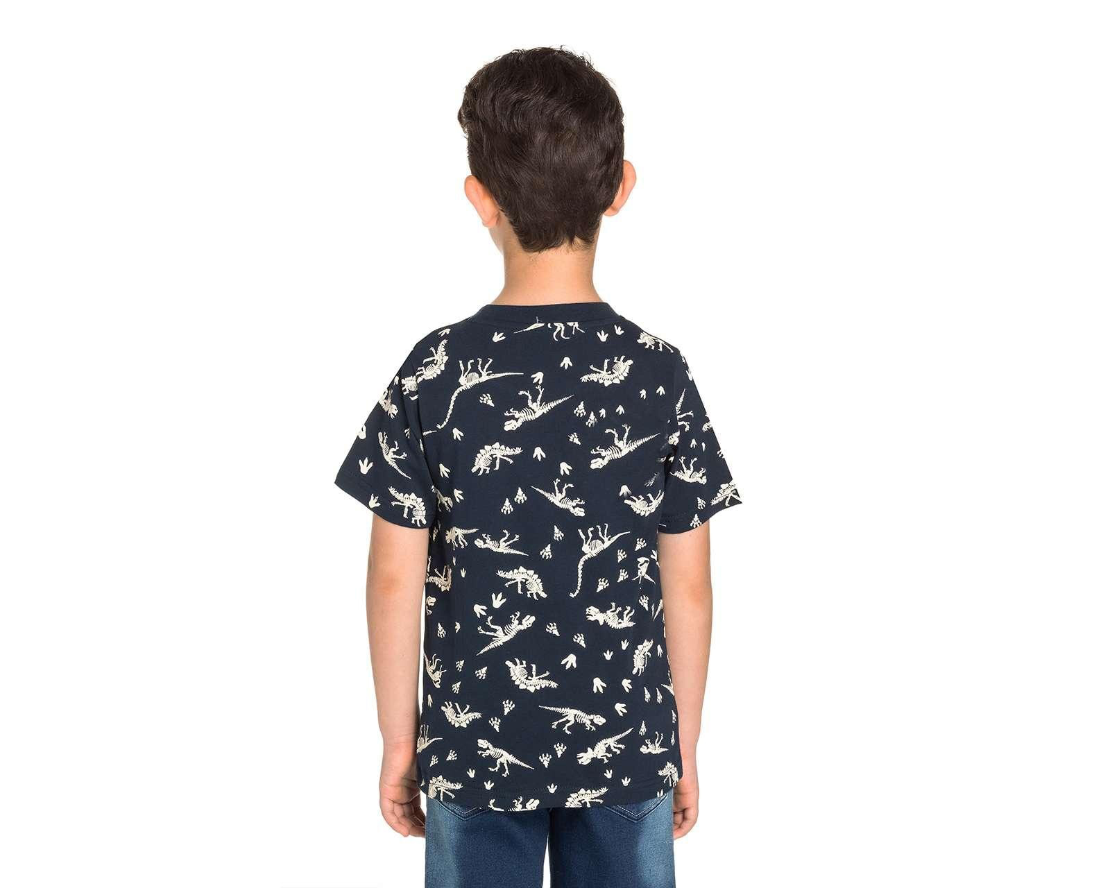 Foto 3 pulgar | Foto 2 | Playera Refill de Dinosaurios para Niño