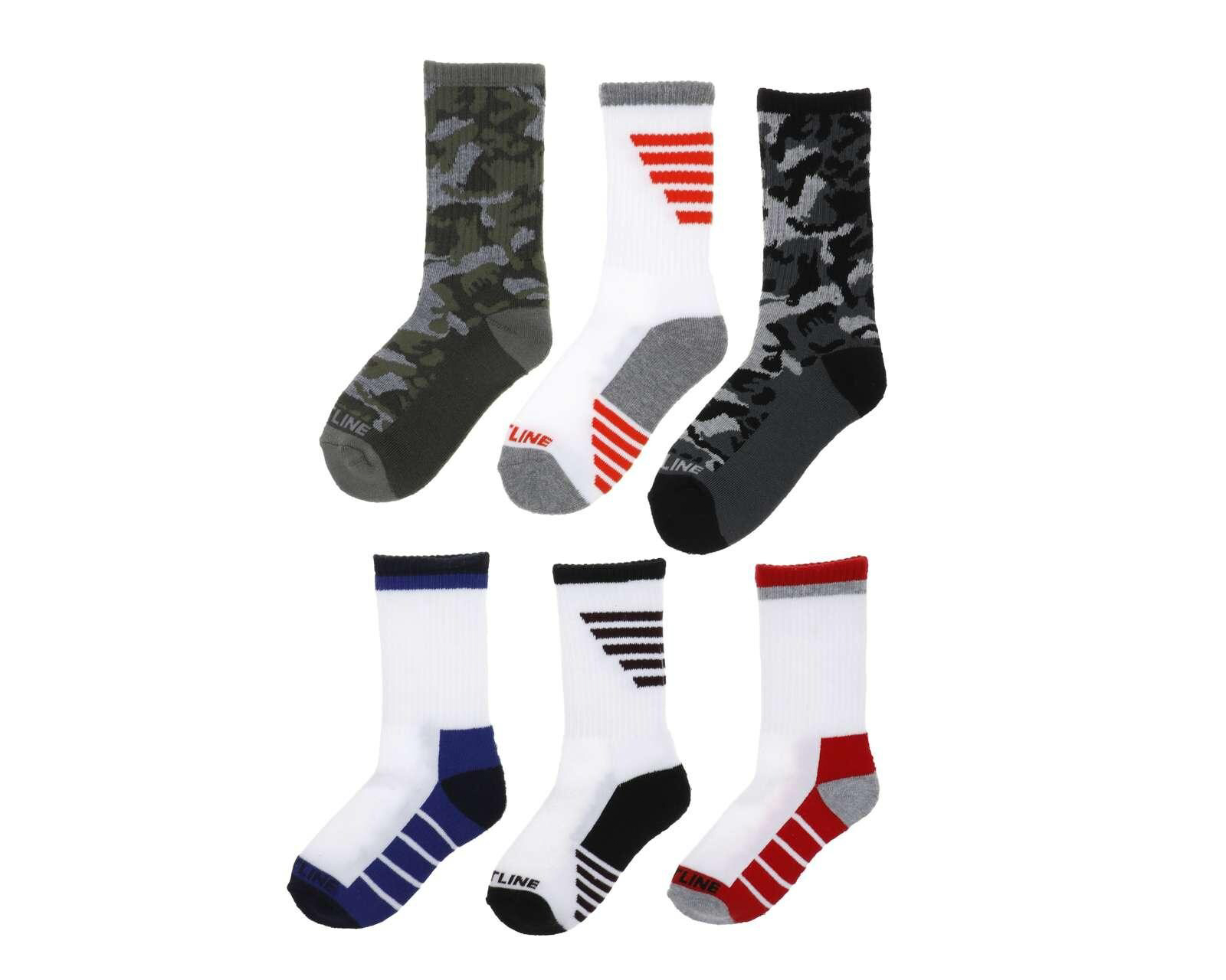 Calcetas Deportivas Sportline para Niño 6 Pares