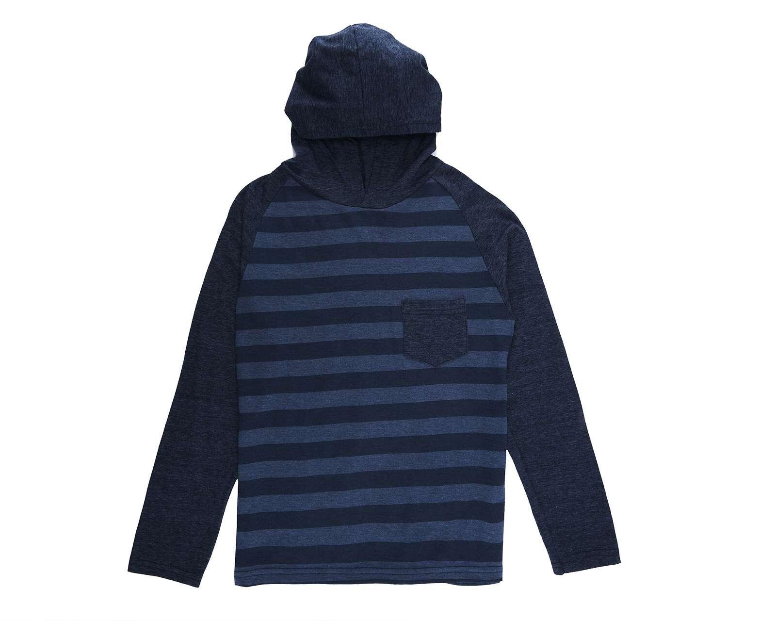 Playera Refill Manga Larga a Rayas Juvenil