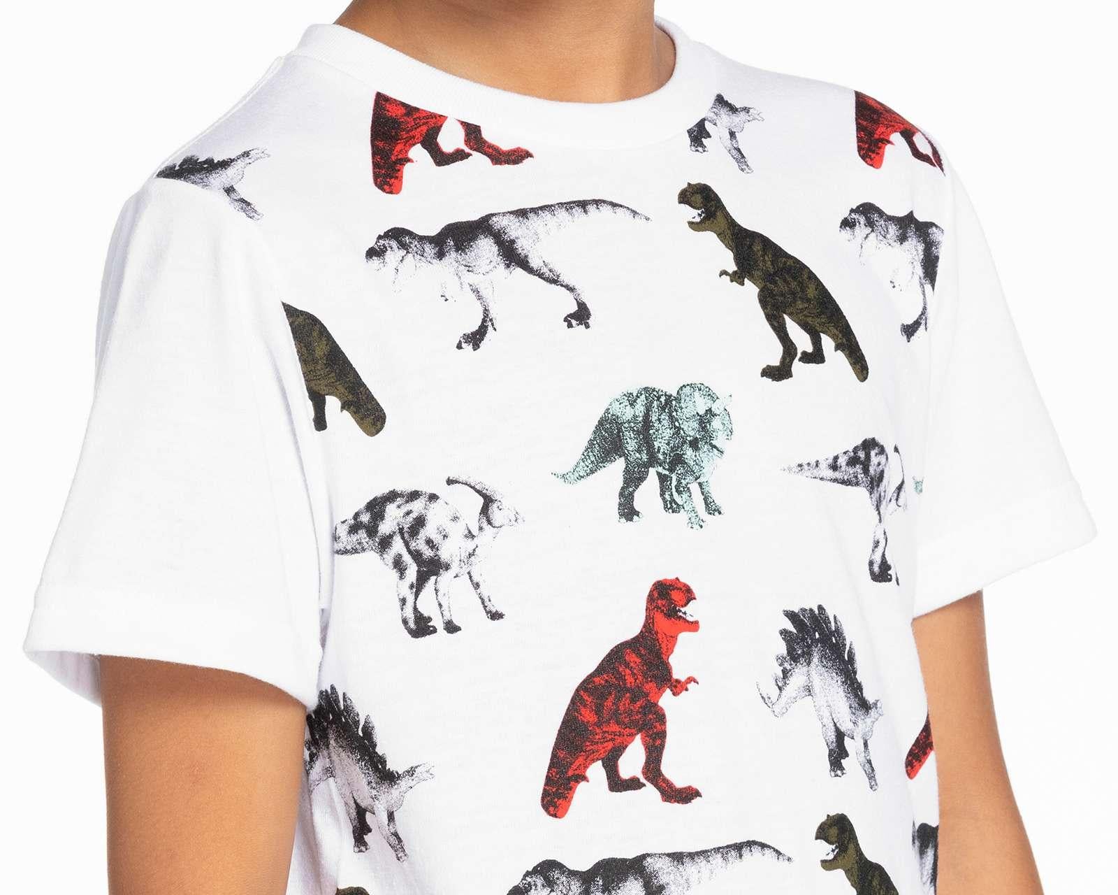 Foto 3 | Foto 3 | Playera Blanca Refill para Niño