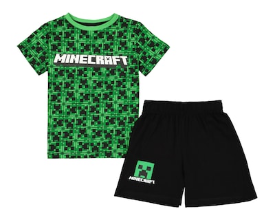 Foto 1 | Foto 1 | Conjunto con Short Minecraft Creeper 2 Piezas