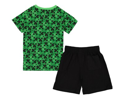 Foto 2 | Foto 2 | Conjunto con Short Minecraft Creeper 2 Piezas