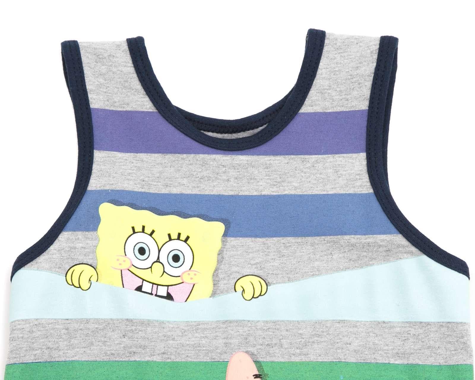 Foto 3 | Foto 3 | Camiseta Interior Bob Esponja para Niño