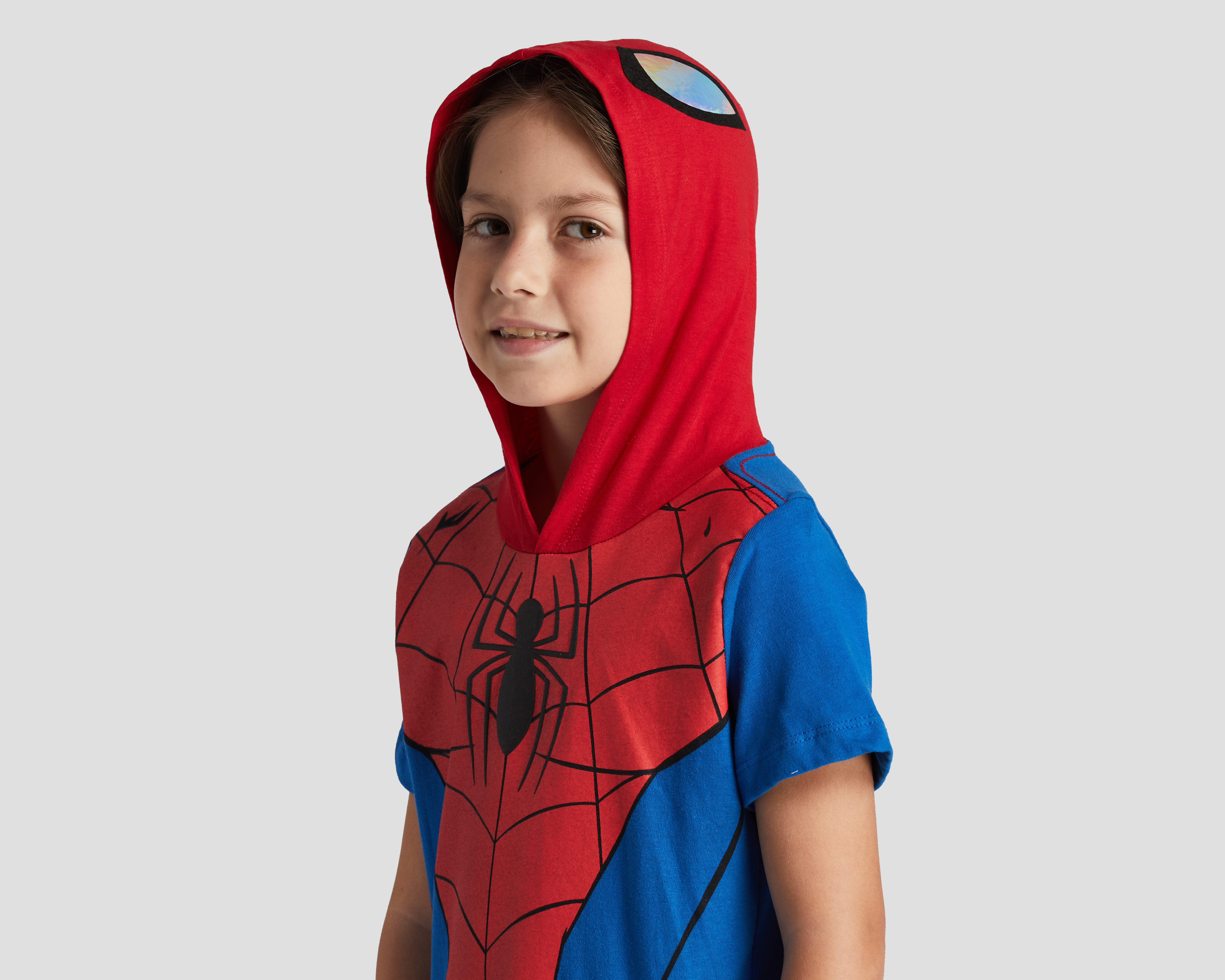 Foto 4 pulgar | Foto 3 | Playera Spiderman Estampada para Niño