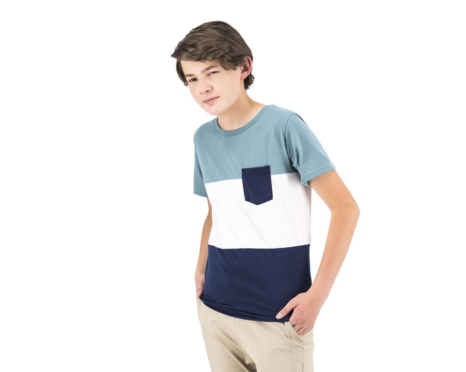 Foto 1 | Foto 1 | Playera Refill a Rayas Juvenil