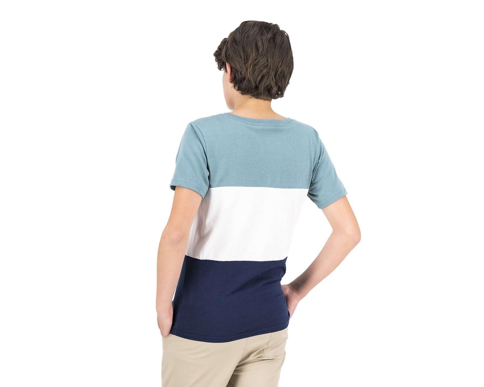 Foto 3 pulgar | Foto 2 | Playera Refill a Rayas Juvenil