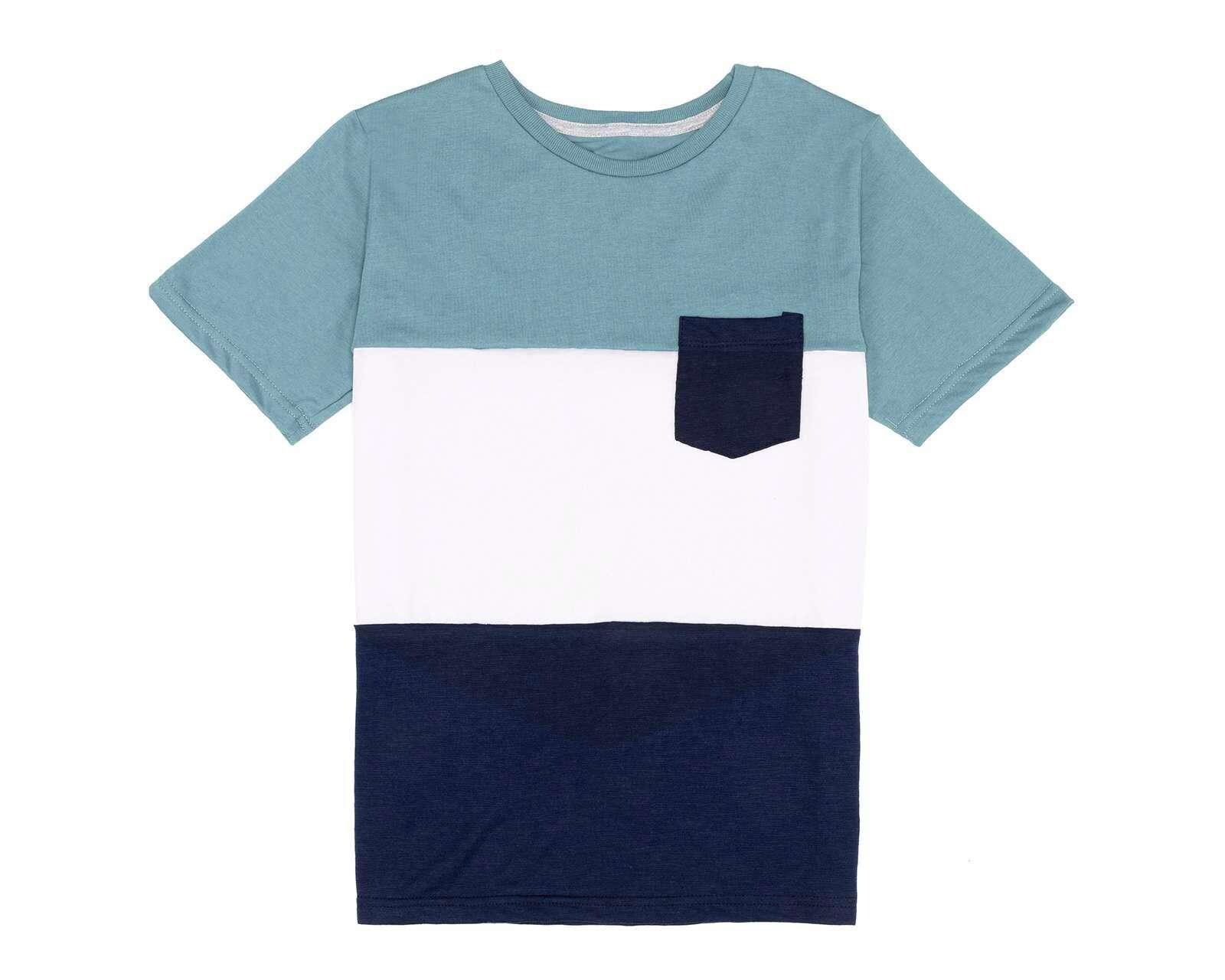 Foto 5 pulgar | Foto 4 | Playera Refill a Rayas Juvenil