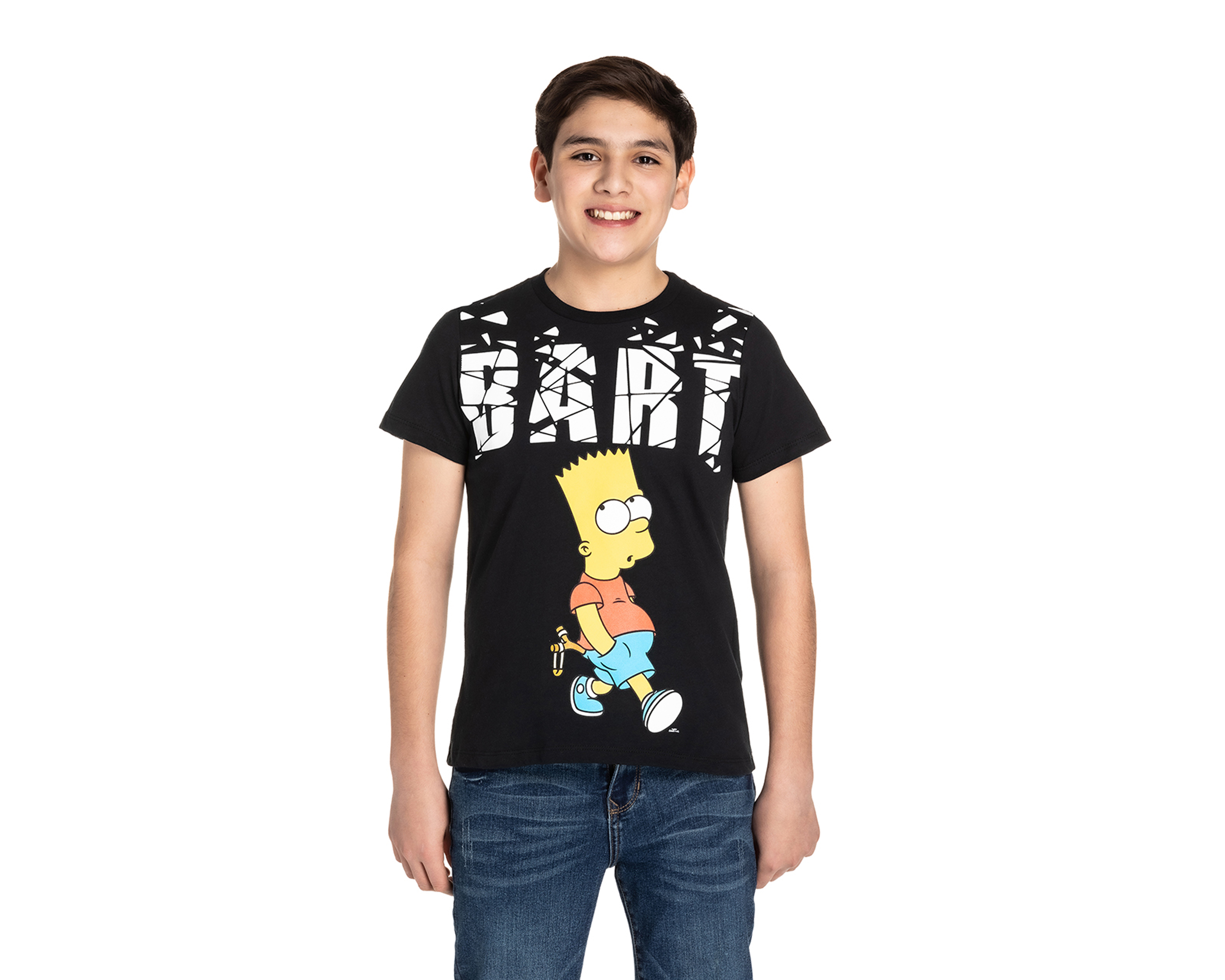 Foto 2 pulgar | Foto 1 | Playera The Simpsons Estampada Juvenil