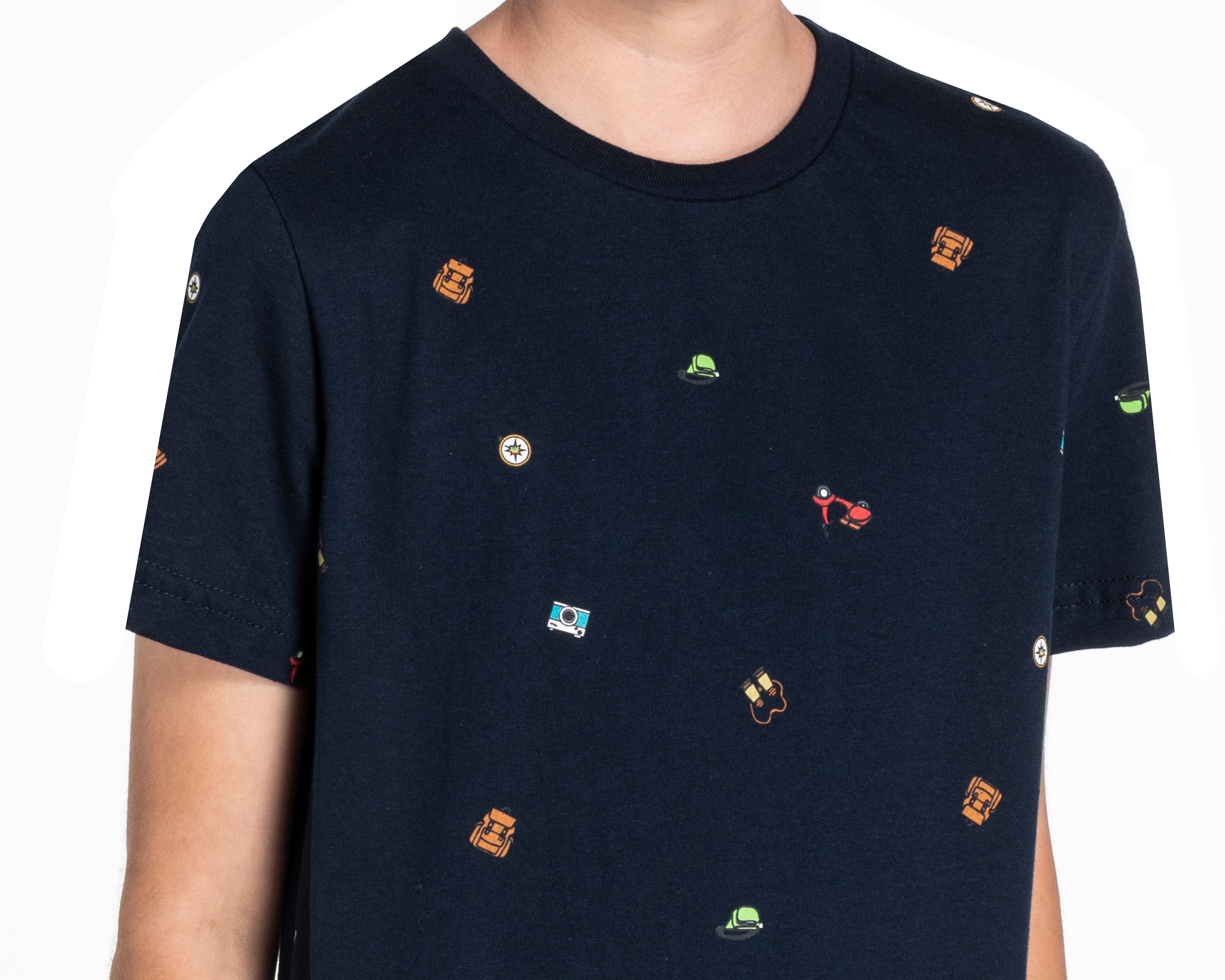 Foto 3 | Foto 3 | Playera Refill Estampada Juvenil