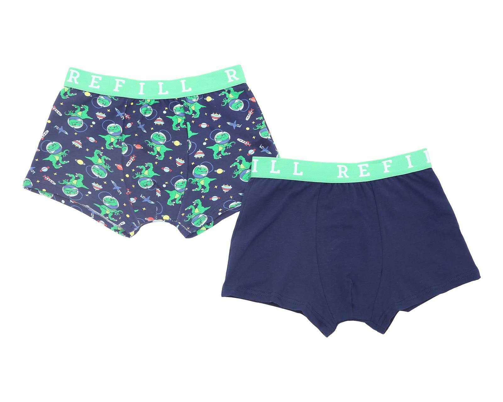 Foto 2 pulgar | Foto 1 | Bóxer Refill para Niño 2 Piezas
