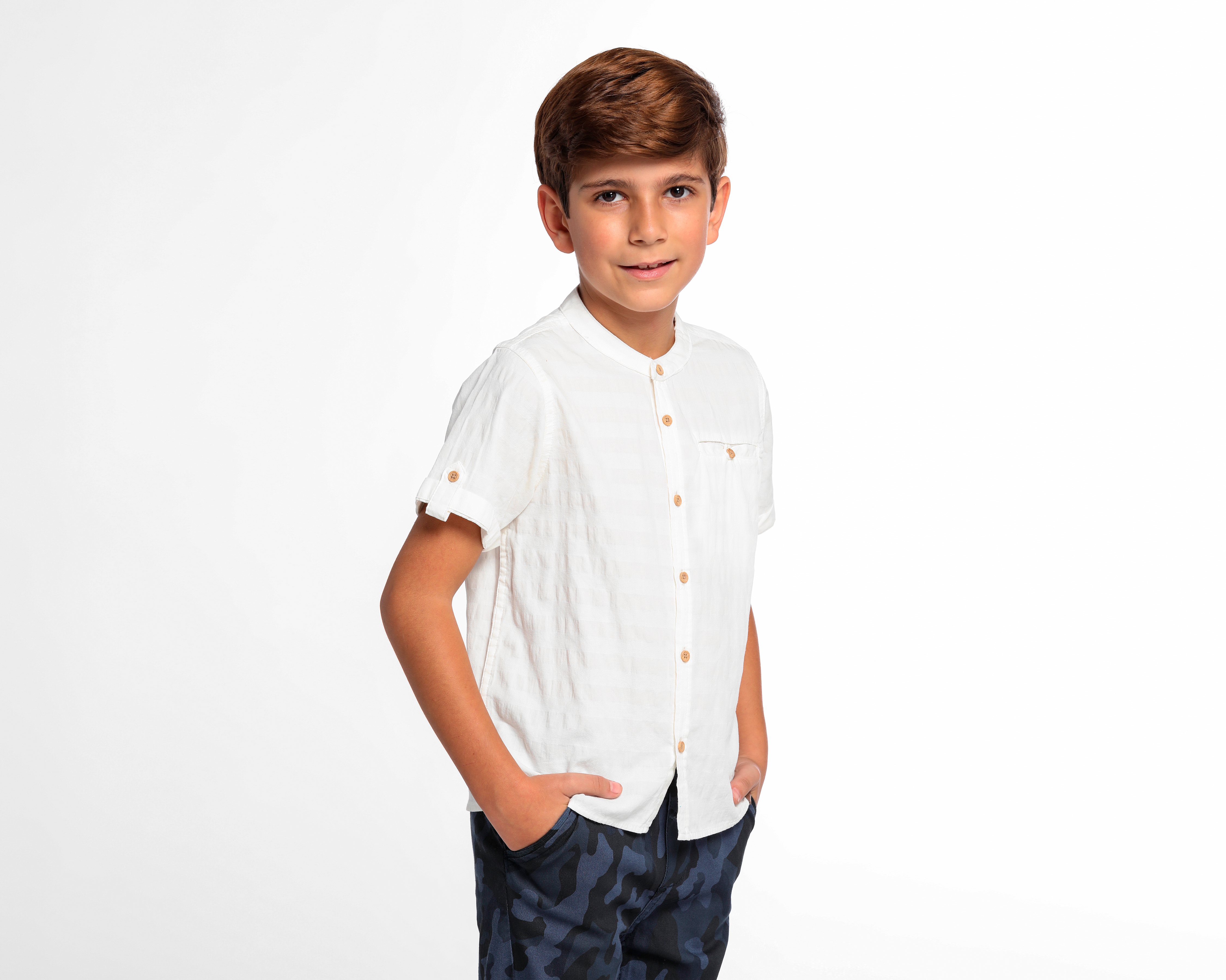 Foto 1 | Foto 1 | Camisa Refill Manga Corta para Niño