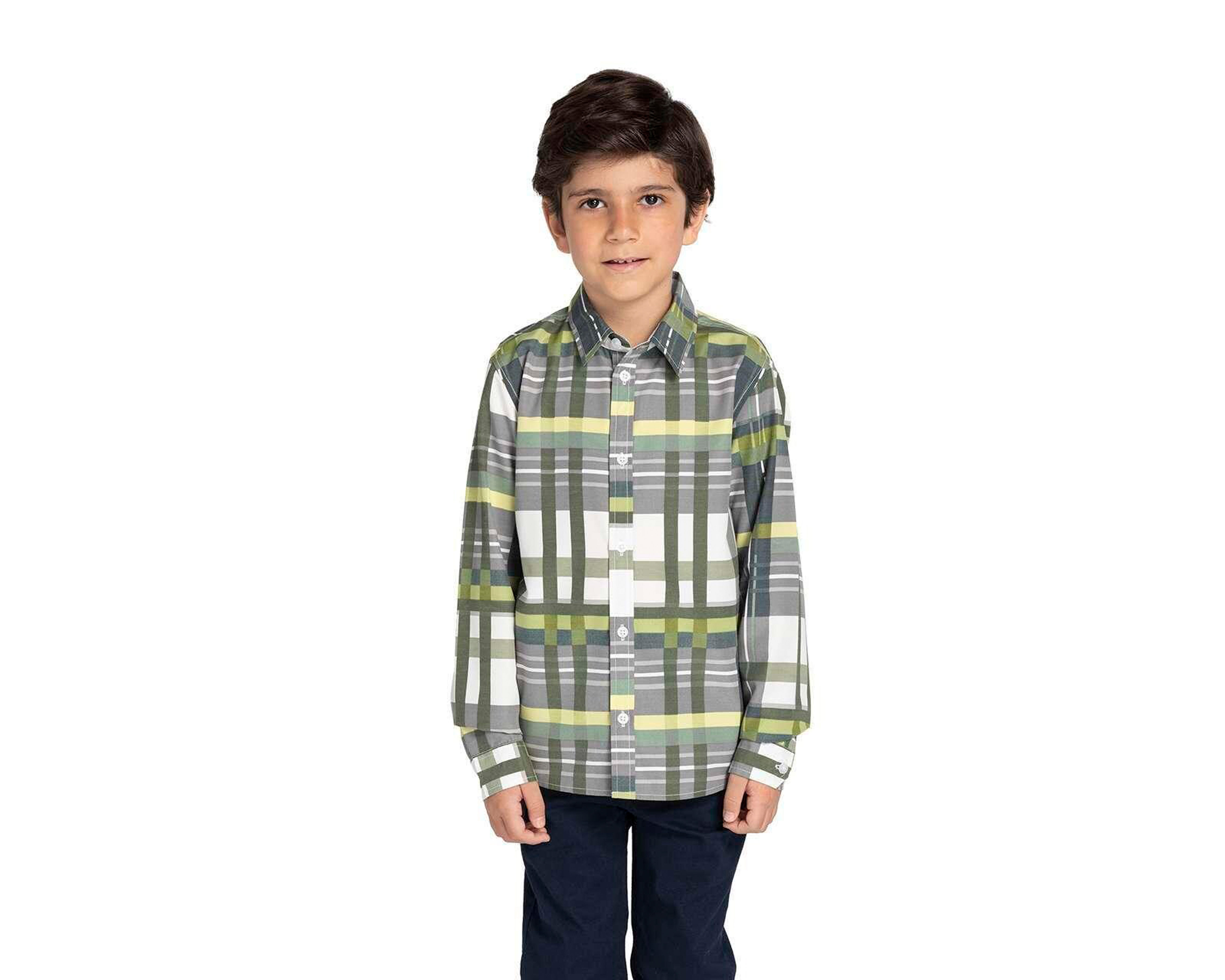 Camisa Refill Manga Larga para Niño 2 Piezas