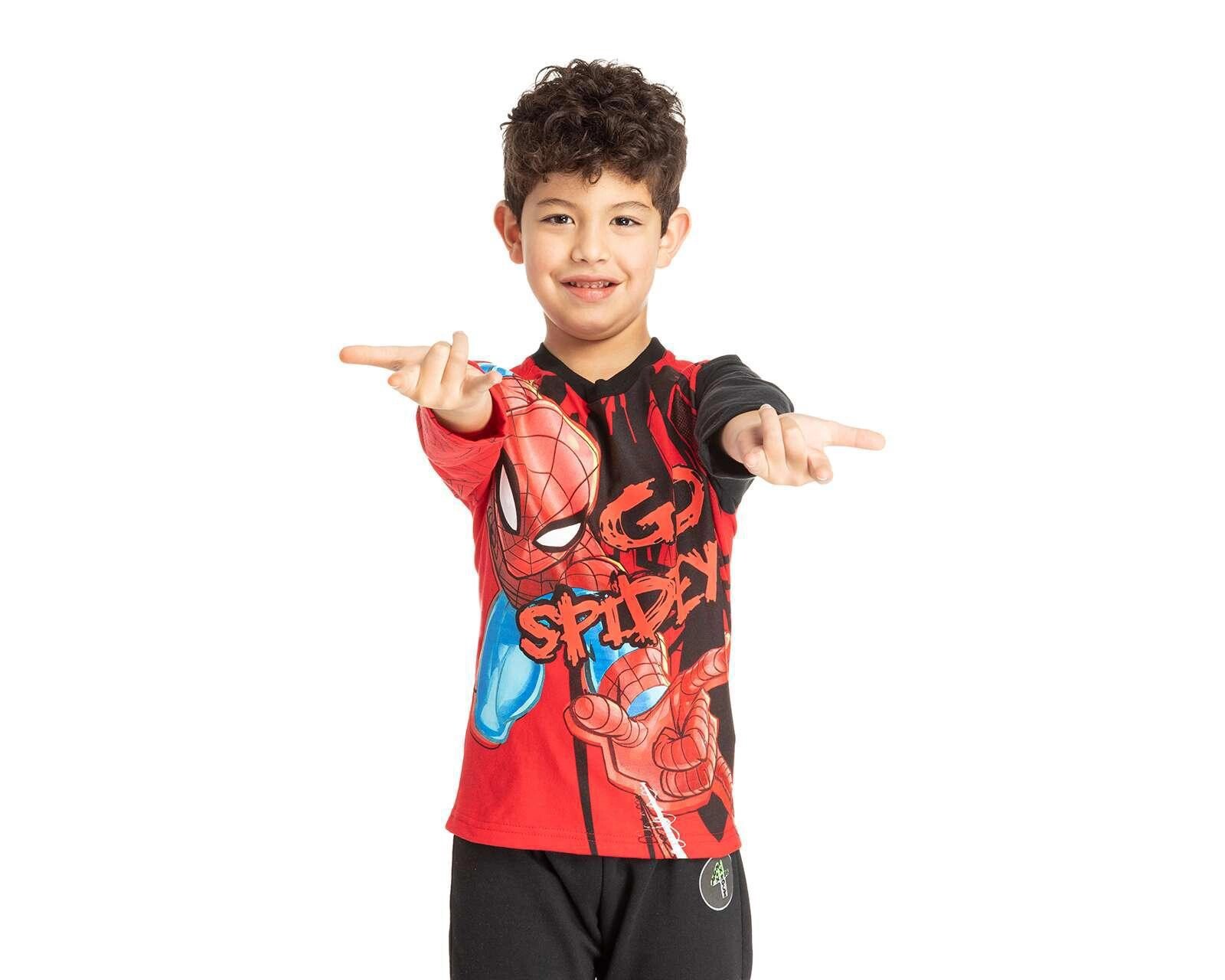 Foto 2 pulgar | Foto 1 | Playera Spiderman Estampada para Niño