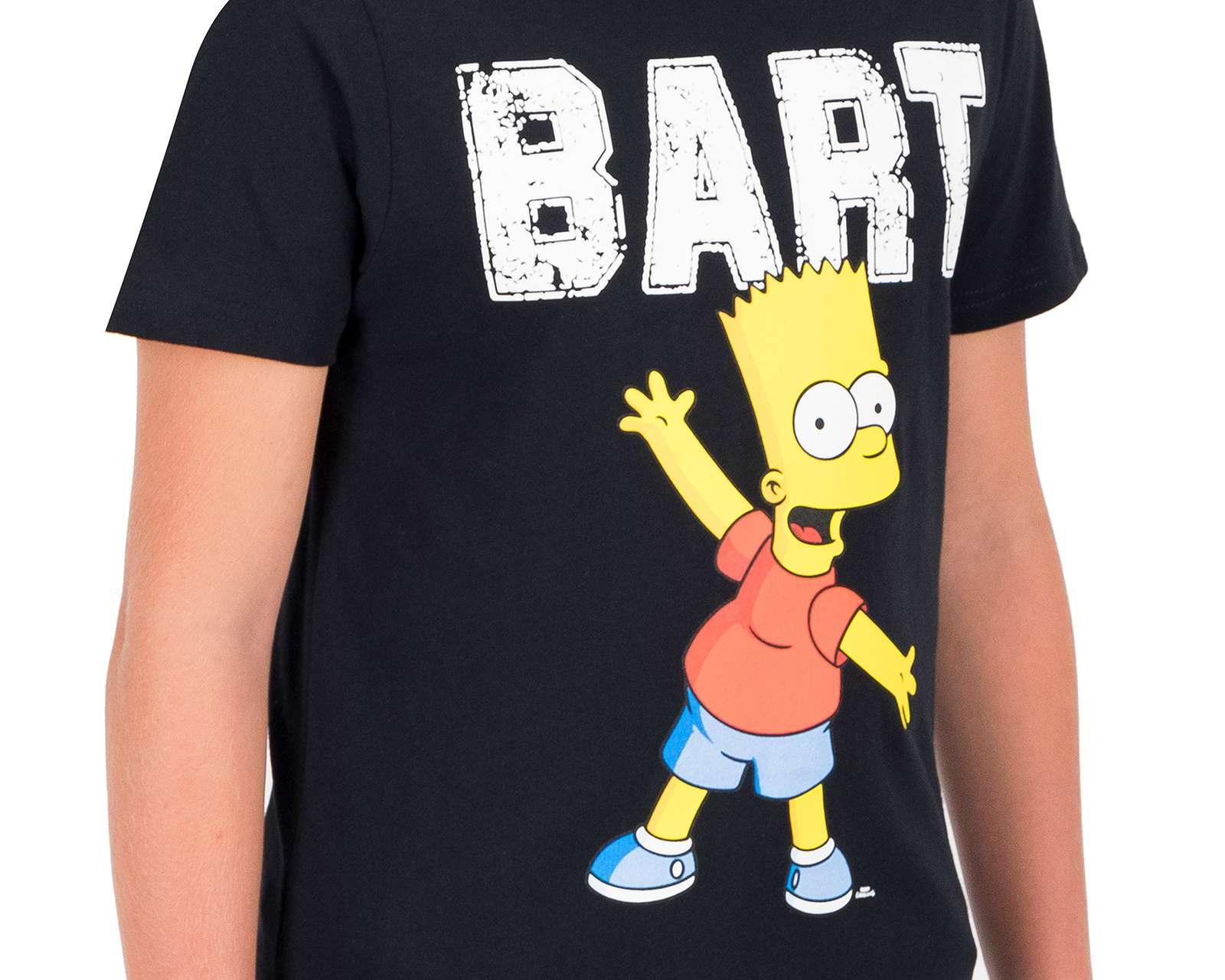 Foto 4 pulgar | Foto 3 | Playera The Simpsons Estampada Juvenil
