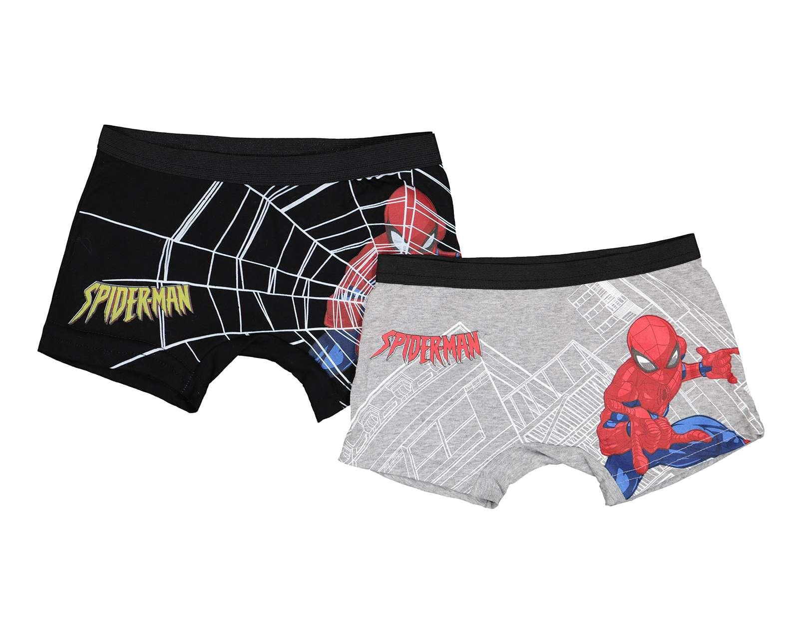 Bóxer Spiderman para Niño 2 Piezas
