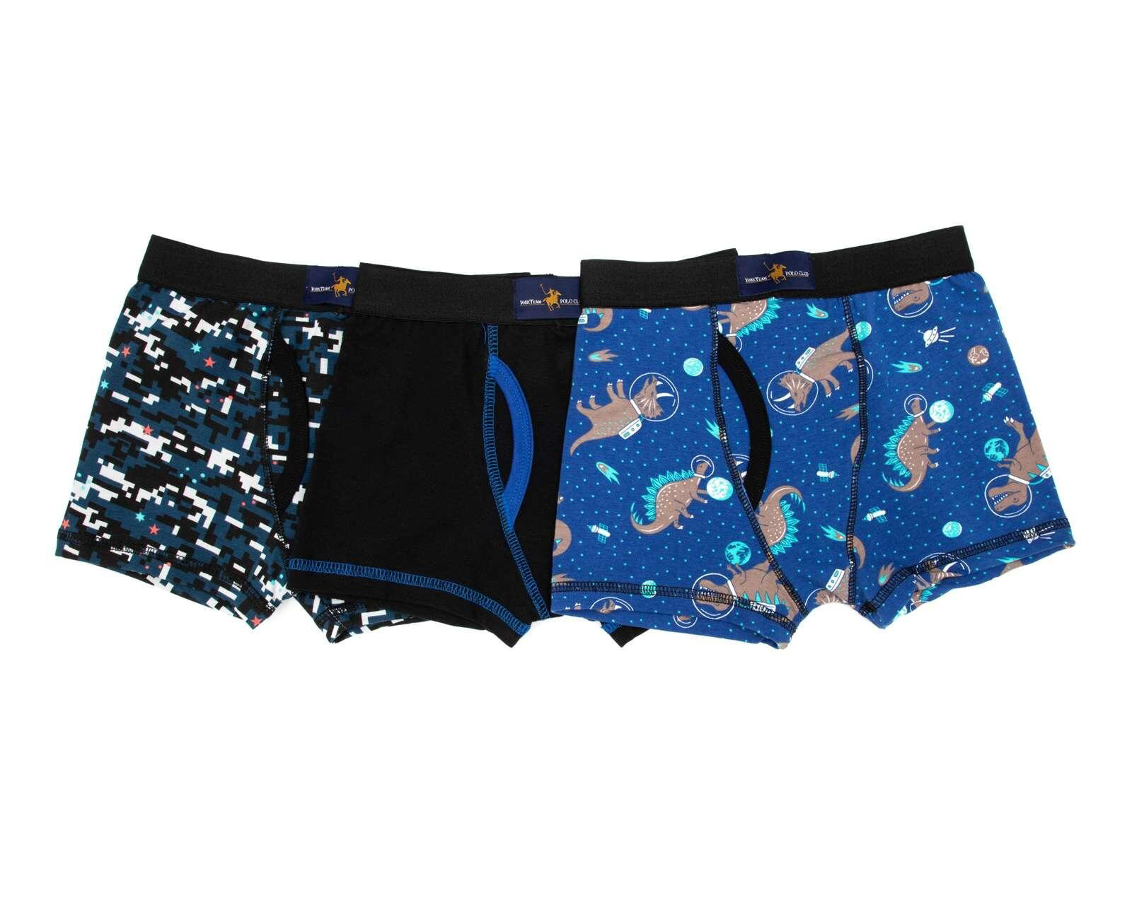 Bóxer York Team Polo Club para Niño 3 Piezas